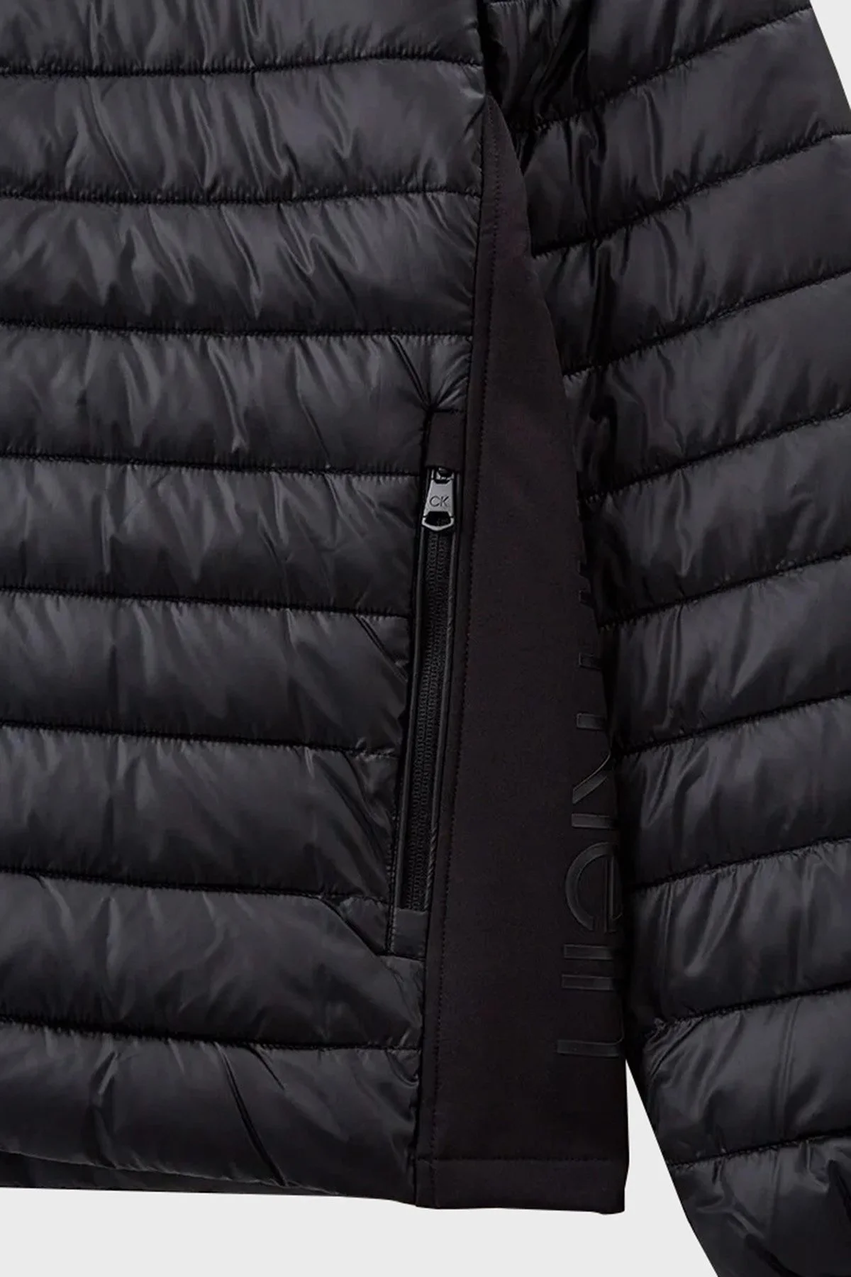 Calvin Klein Regular Fit Dik Yaka Büyük Beden Erkek Mont K10K110493 BEH SİYAH - 2