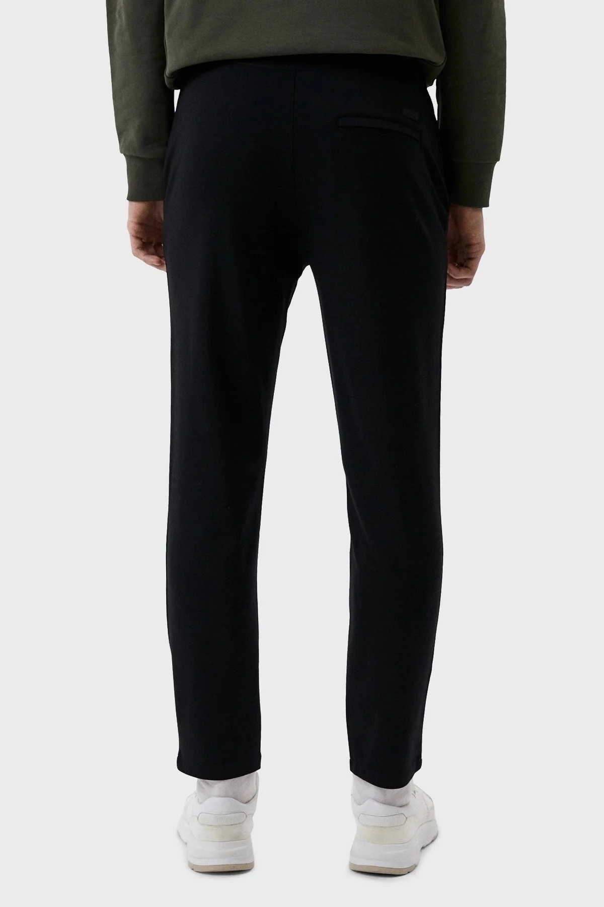 Calvin Klein Regular Fit Düz Paça Cepli Erkek Pantolon K10K111370 BEH SİYAH - 4