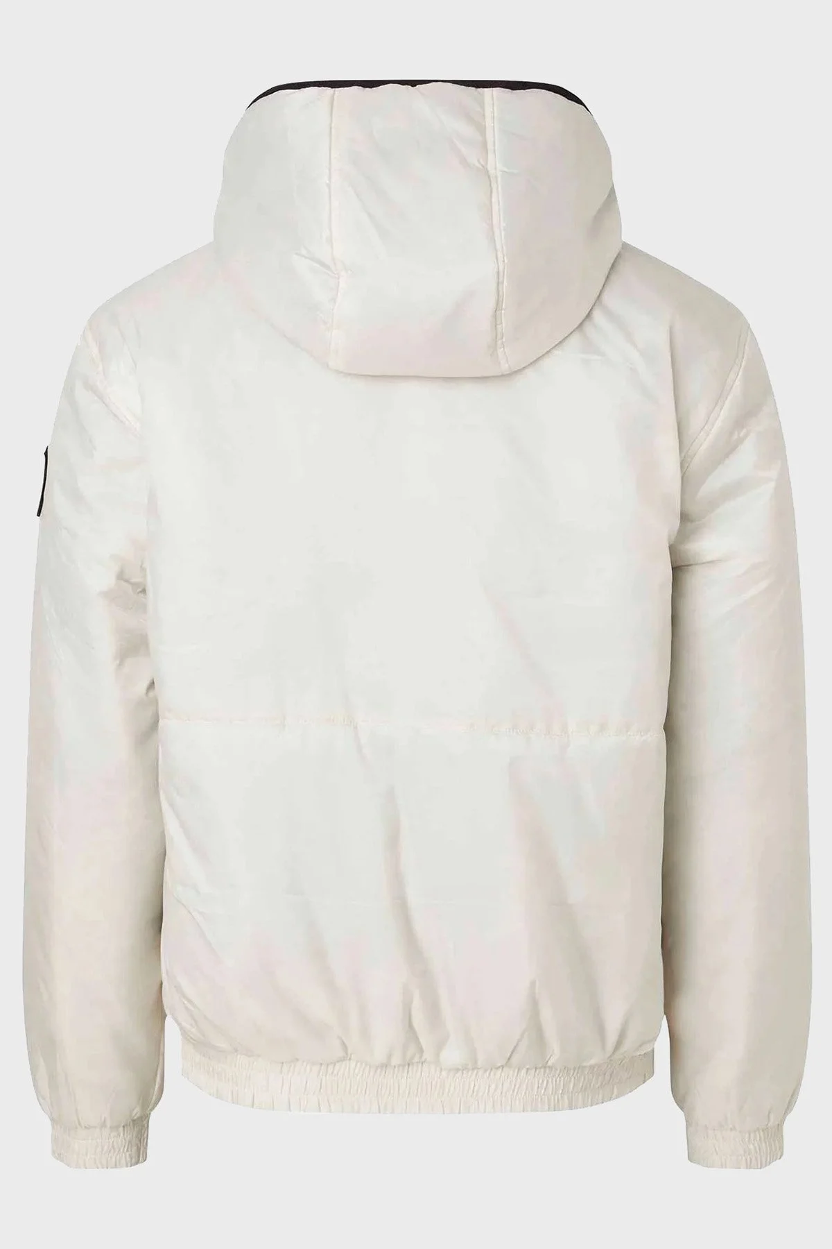 Calvin Klein Regular Fit Kapüşonlu J30J323462ACF Erkek Mont J30J323462 ACF BEJ - 5