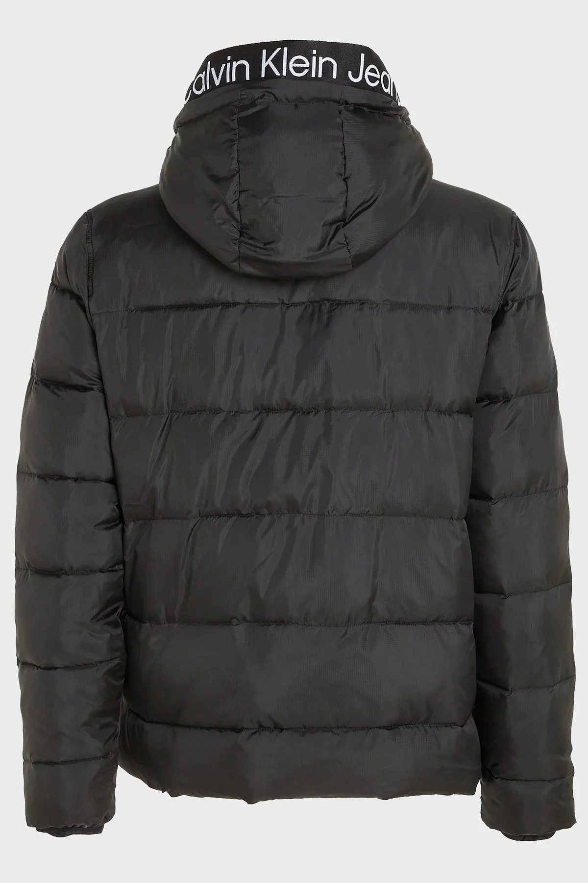 Calvin Klein Regular Fit Kapüşonlu Şişme J30J324330BEH Erkek Mont J30J324330 BEH SİYAH - 5