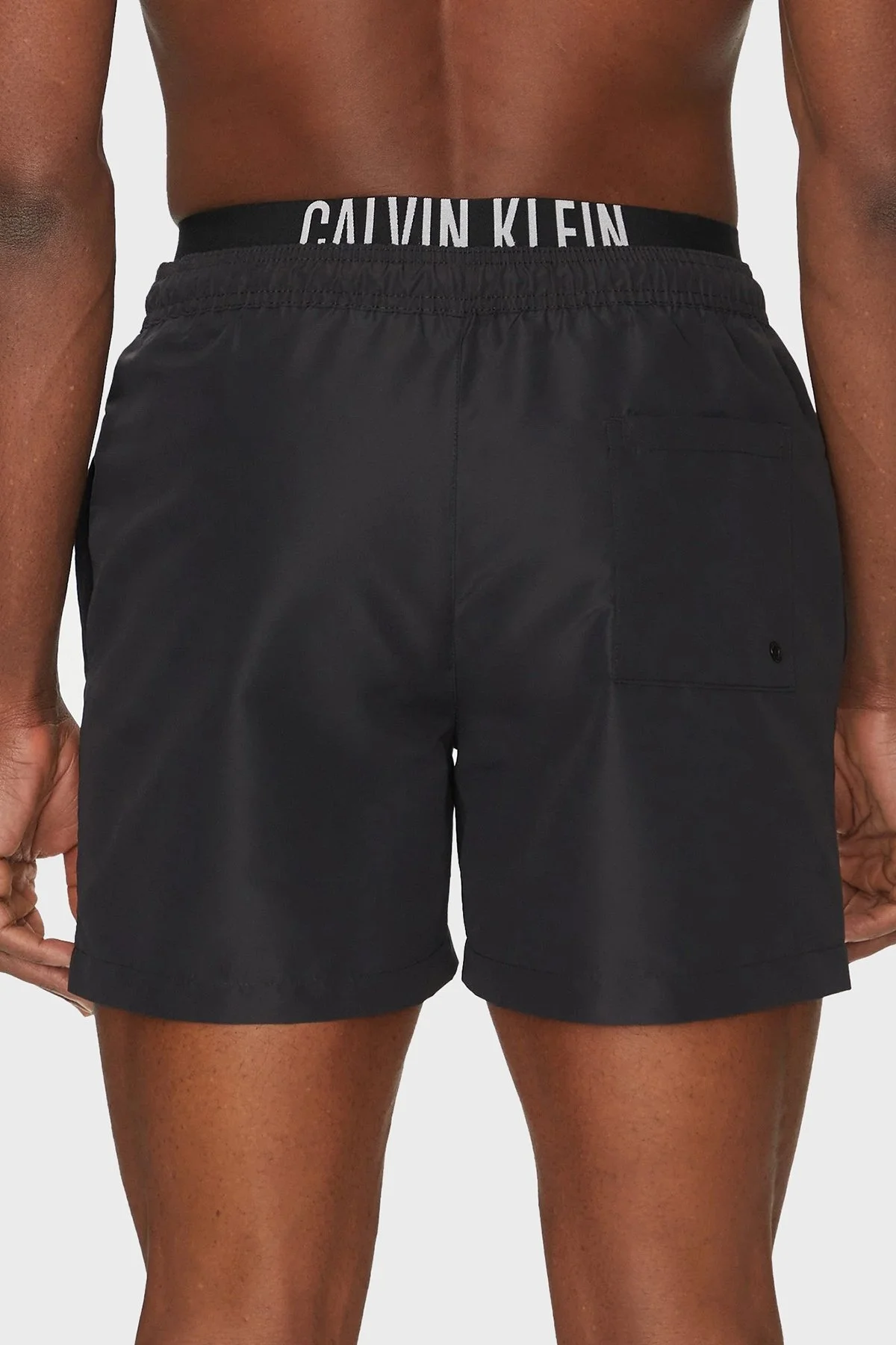 Calvin Klein Regular Fit Logolu KM0KM01093BEH Erkek Mayo Short KM0KM01093 BEH SİYAH - 7