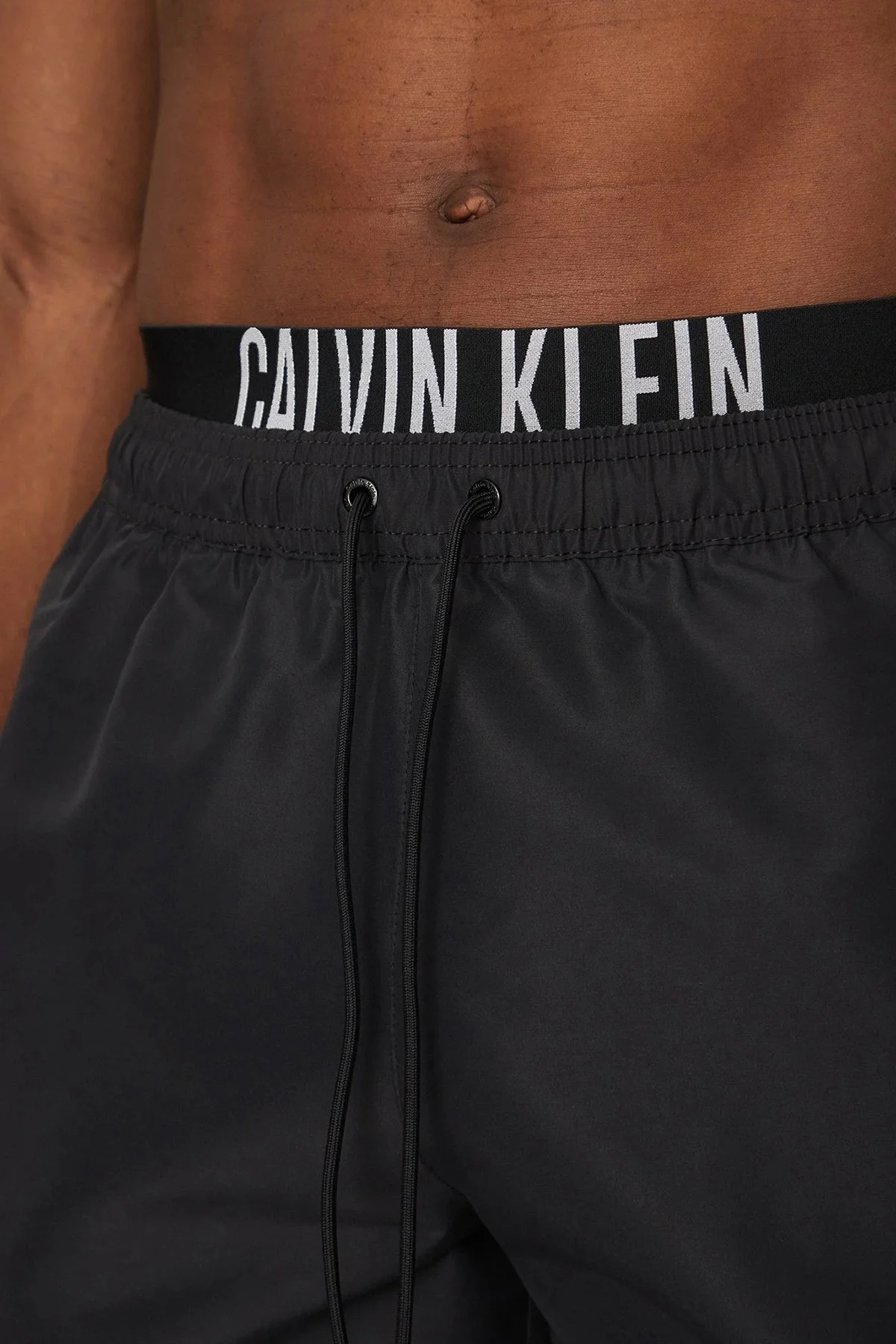 Calvin Klein Regular Fit Logolu KM0KM01093BEH Erkek Mayo Short KM0KM01093 BEH SİYAH - 8