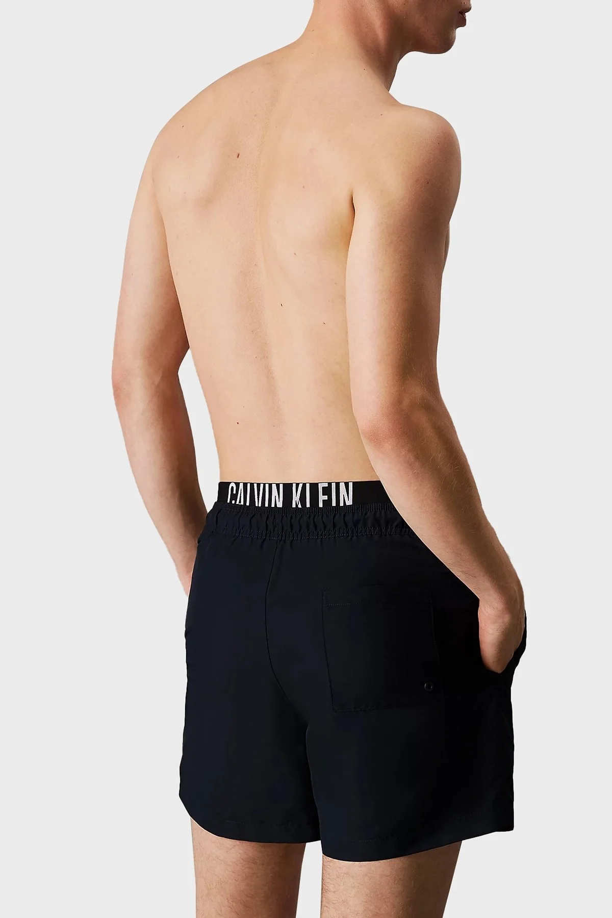 Calvin Klein Regular Fit Logolu KM0KM01093CEF Erkek Mayo Short KM0KM01093 CEF LACİVERT - 7