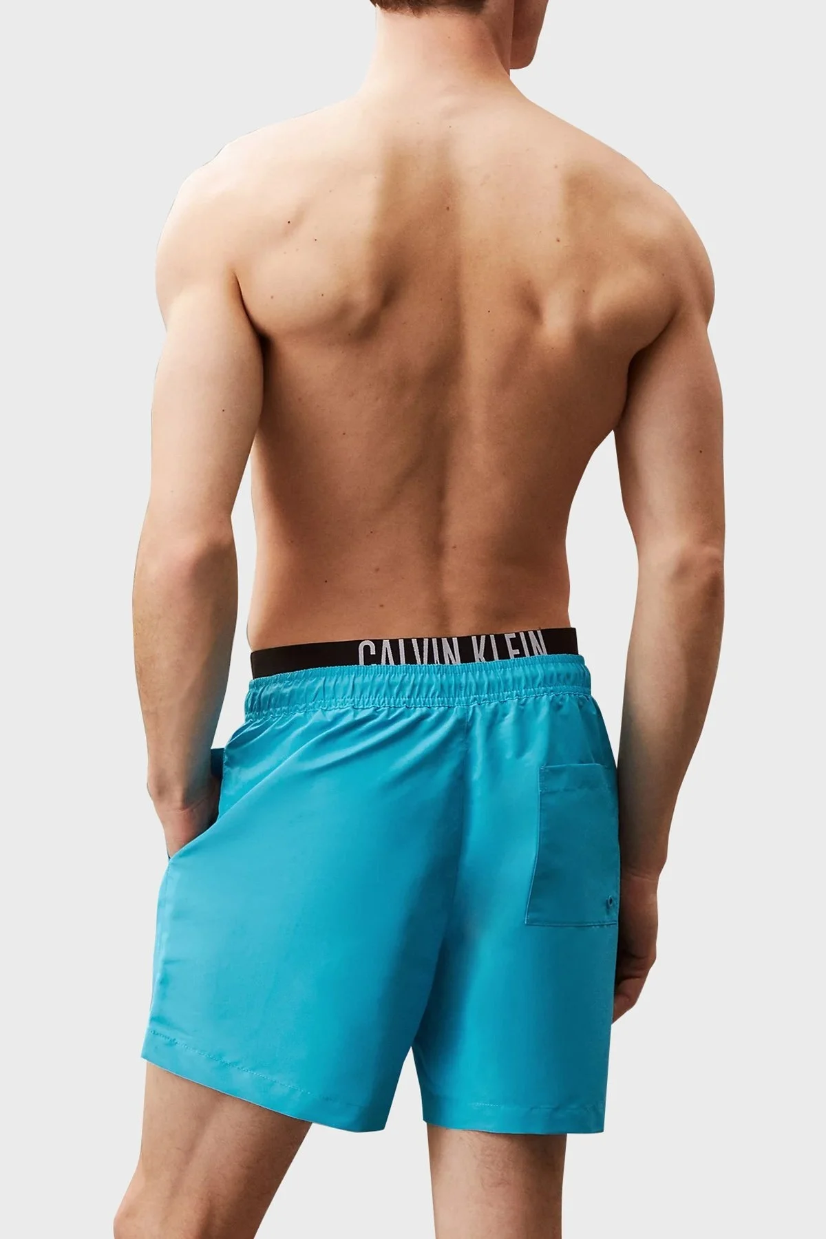 Calvin Klein Regular Fit Logolu KM0KM01093CVJ Erkek Mayo Short KM0KM01093 CVJ MAVİ - 8