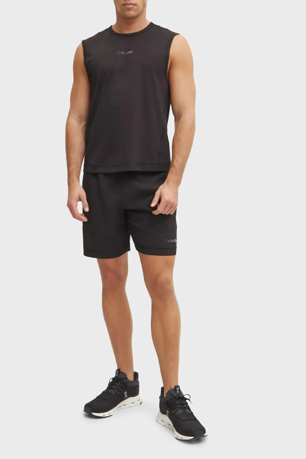 Calvin Klein Regular Fit Logolu LVGMS5S835UB1 Erkek Short LVGMS5S835 UB1 SİYAH - 7