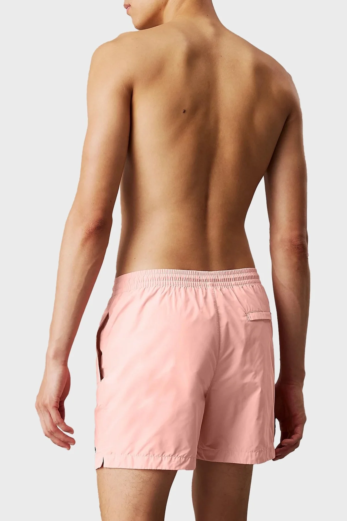 Calvin Klein Regular Fit Normal Bel Hızlı Kuruyan KM0KM01111SPM Erkek Mayo Short KM0KM01111 SPM AÇIK PEMBE - 12
