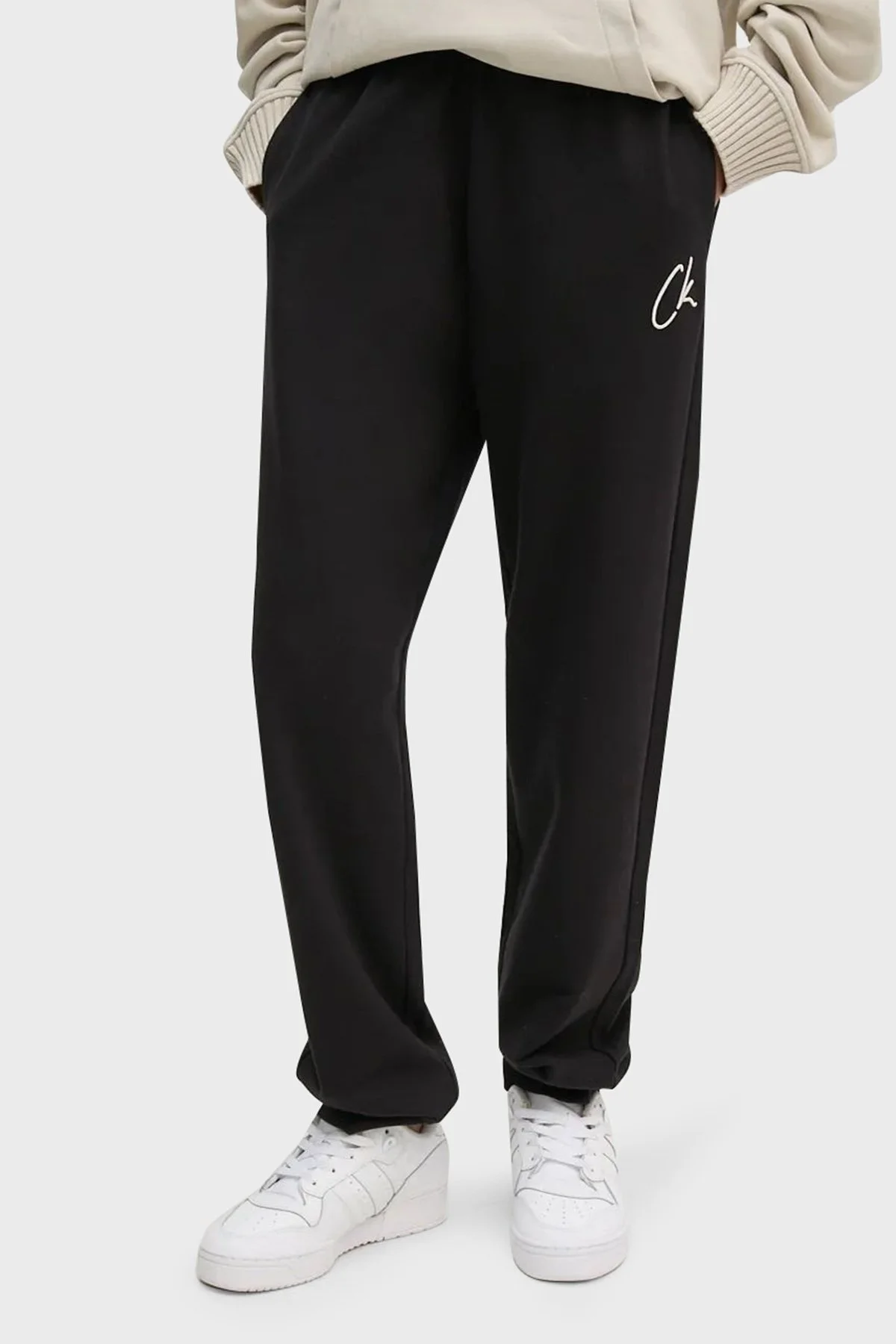 Calvin Klein Regular Fit Pamuklu 20J224441BEH Bayan Eşofman Altı J20J224441 BEH SİYAH - 1