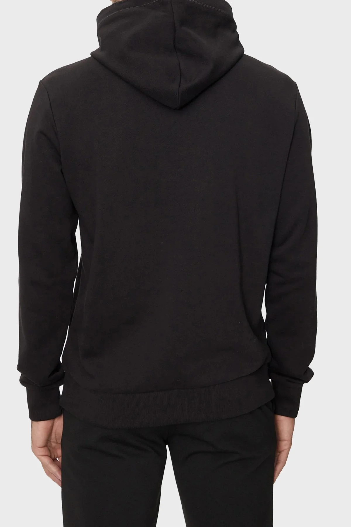 Calvin Klein Regular Fit Pamuklu Logolu Kapüşonlu K10K114093BEH Erkek Sweat K10K114093 BEH SİYAH - 2