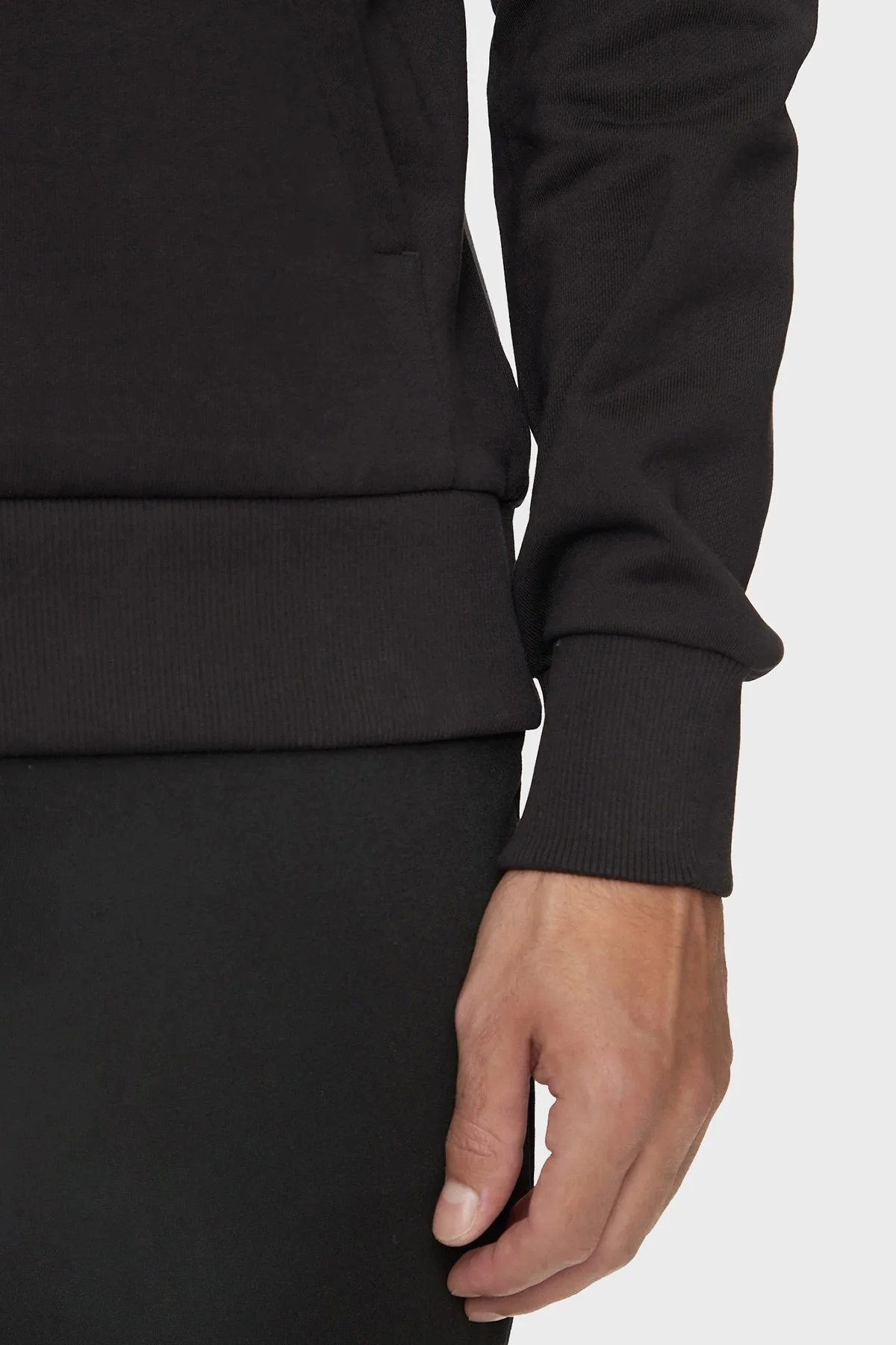 Calvin Klein Regular Fit Pamuklu Logolu Kapüşonlu K10K114093BEH Erkek Sweat K10K114093 BEH SİYAH - 5