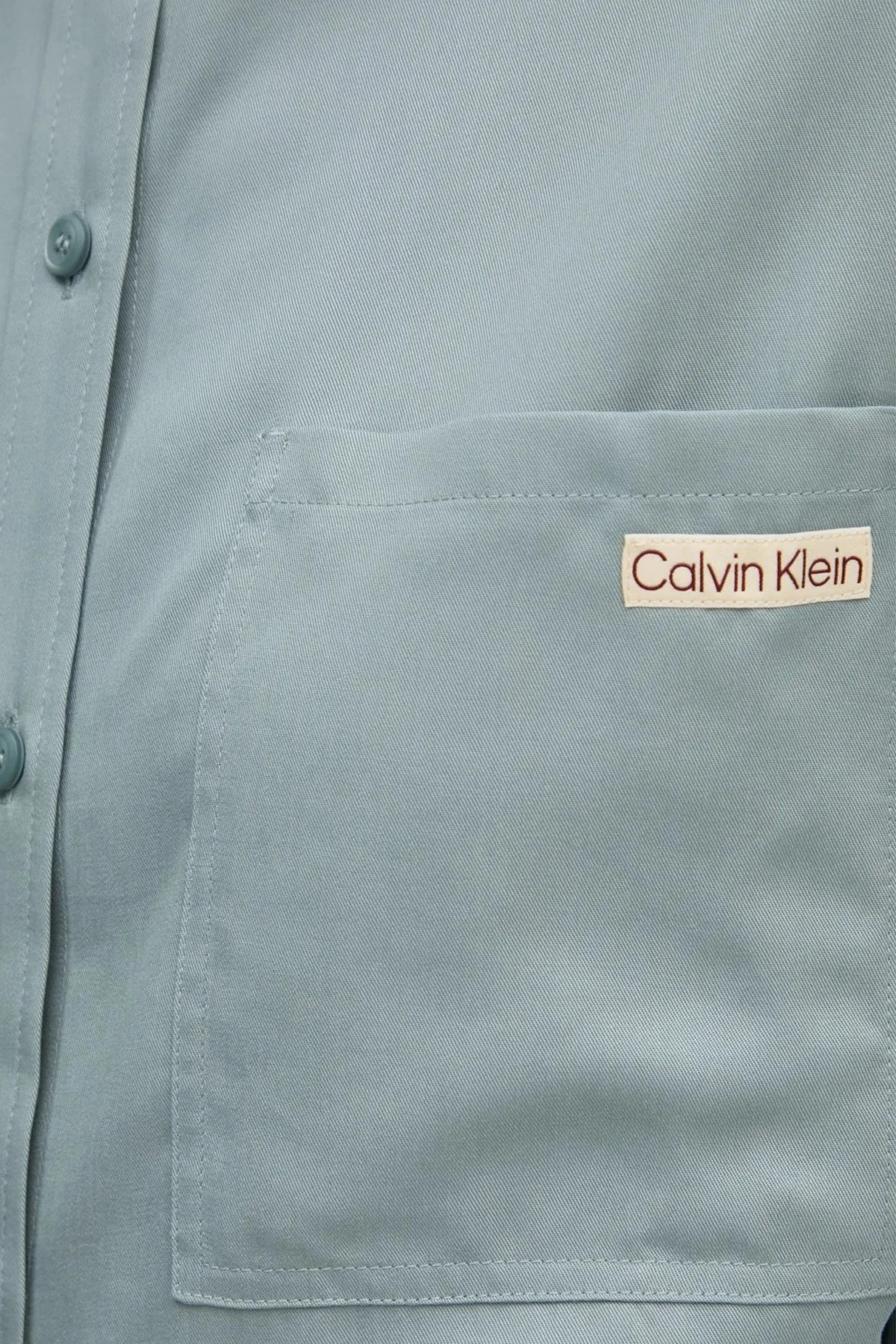 Calvin Klein Regular Fit Uzun Kollu Logolu Kısa J20J224819PC2 Bayan Elbise J20J224819 PC2 AÇIK MAVİ - 10