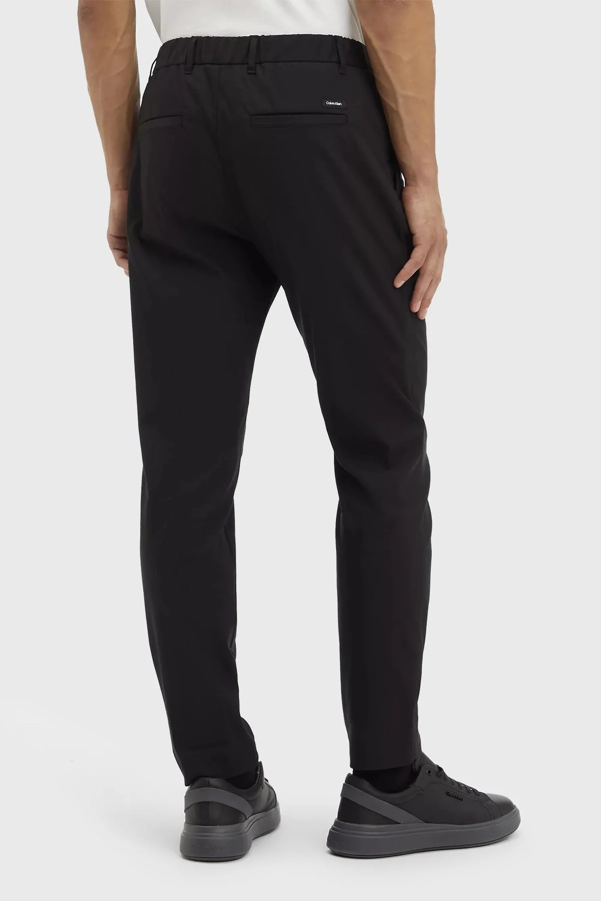 Calvin Klein Regular Fit Yüksek Bel K10K113321BEH Erkek Pantolon K10K113321 BEH SİYAH - 2