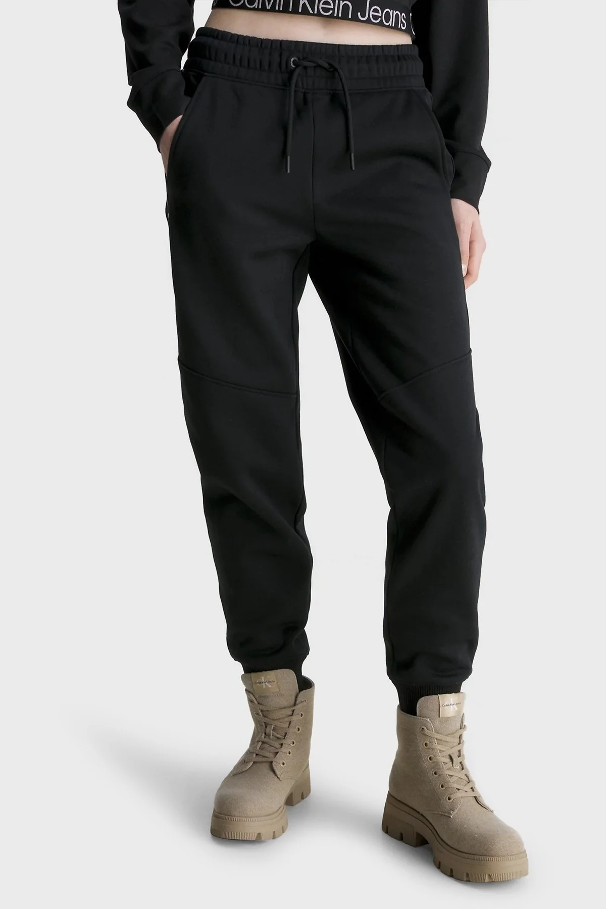 Calvin Klein Bayan Pantolon J20J221292 BEH SİYAH - 1