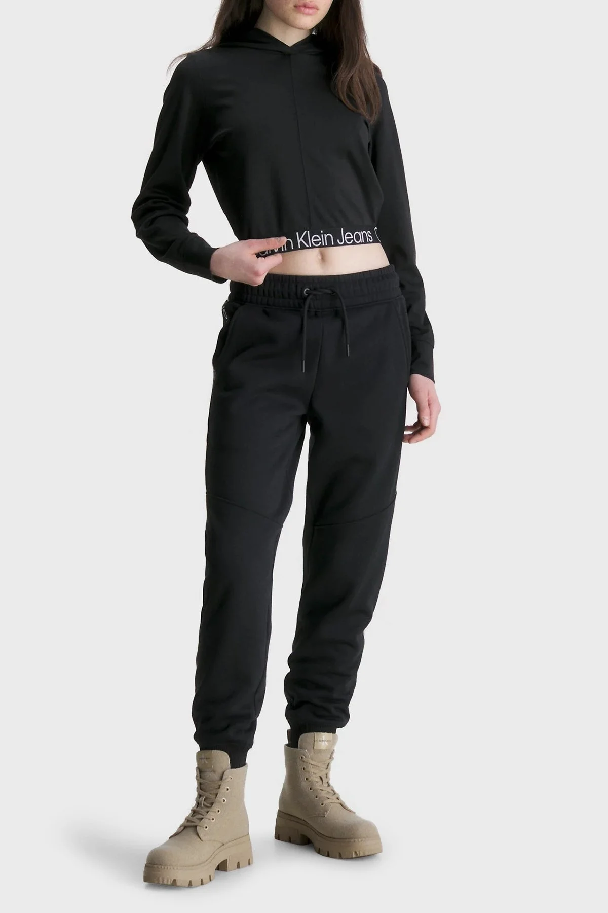 Calvin Klein Bayan Pantolon J20J221292 BEH SİYAH - 3