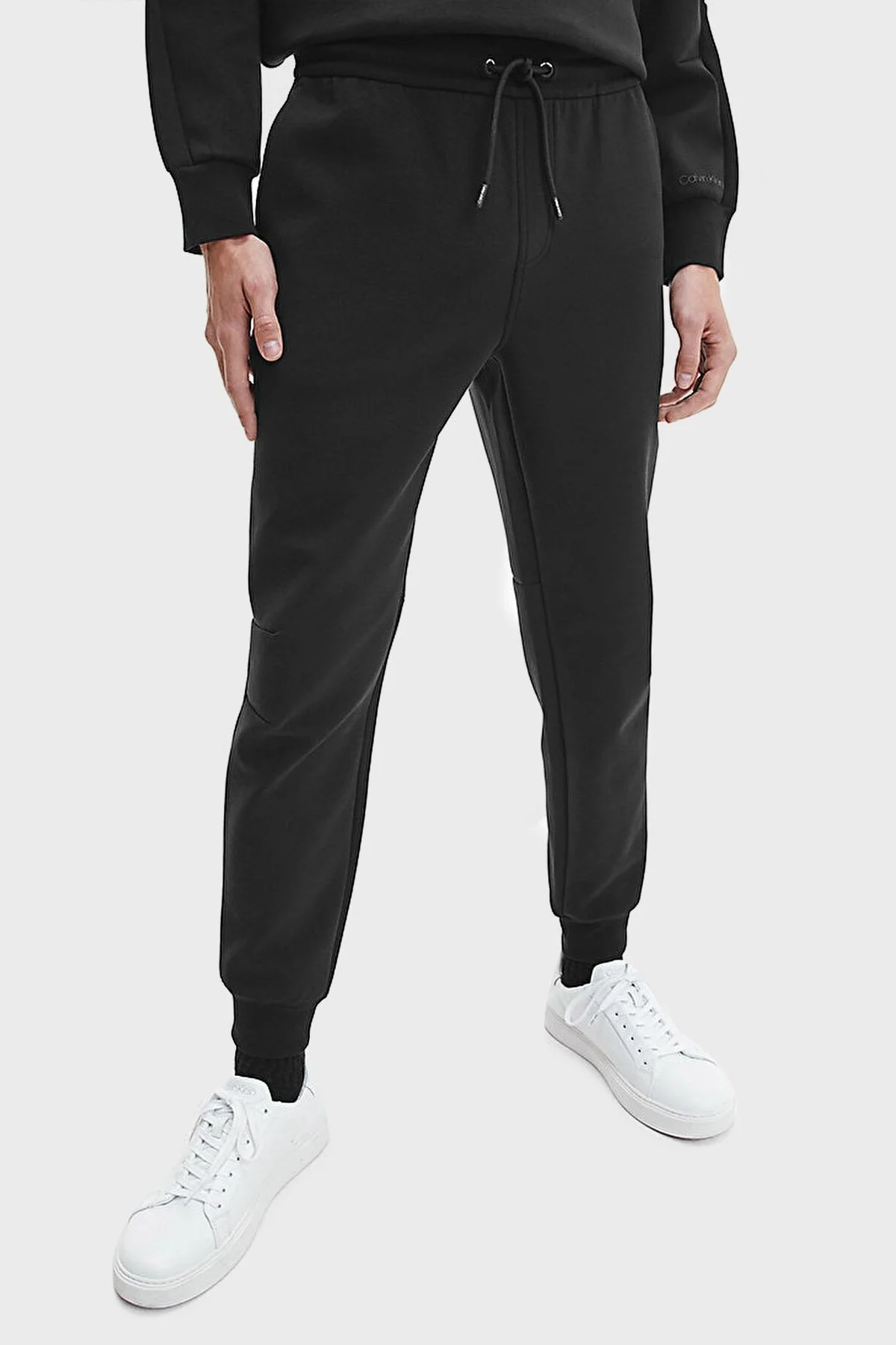 Calvin Klein Relaxed Fit Elastik Bel Bantlı Pamuklu Cepli Jogger Erkek Pantolon K10K108047 BEH SİYAH - 2