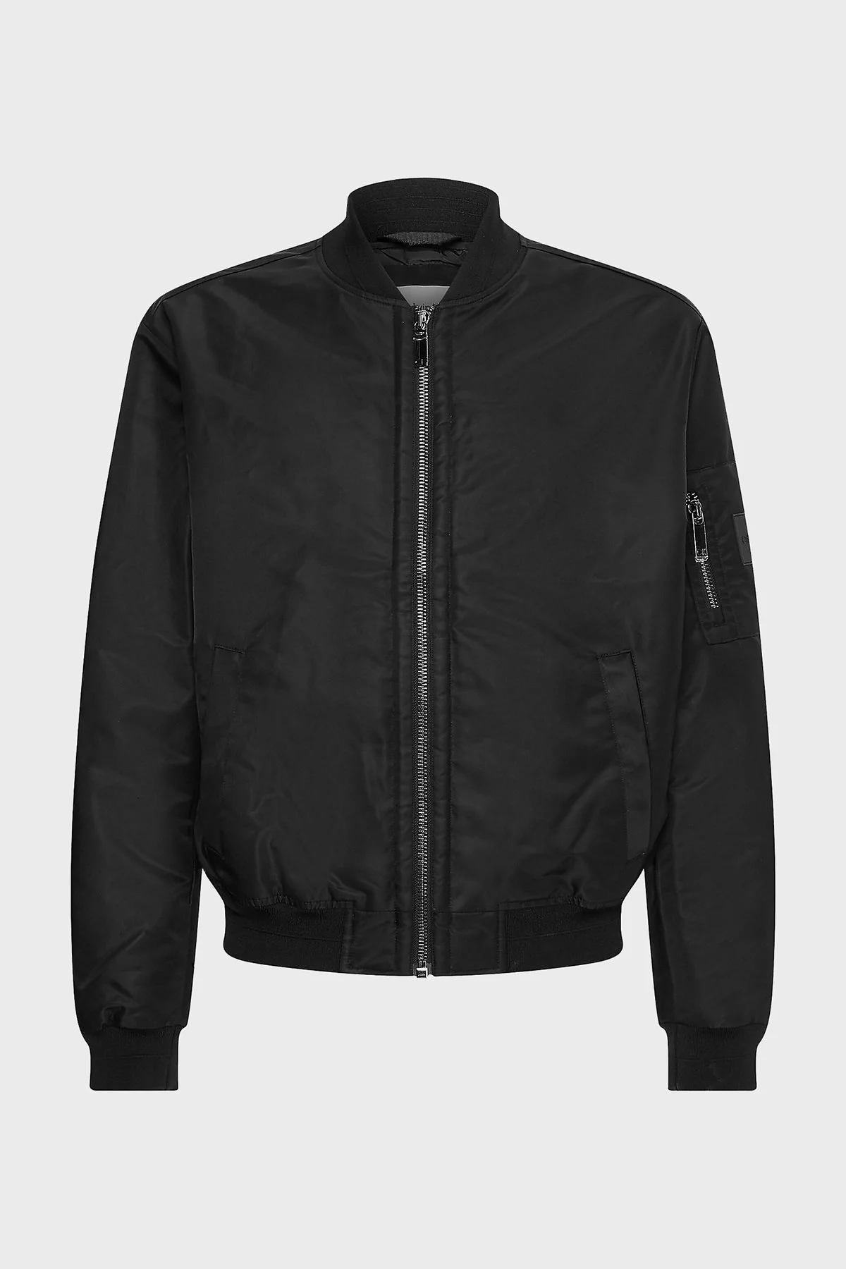 Calvin Klein Relaxed Fit Kolej Yaka Bomber Erkek Mont K10K109907 BEH 1 SİYAH - 4