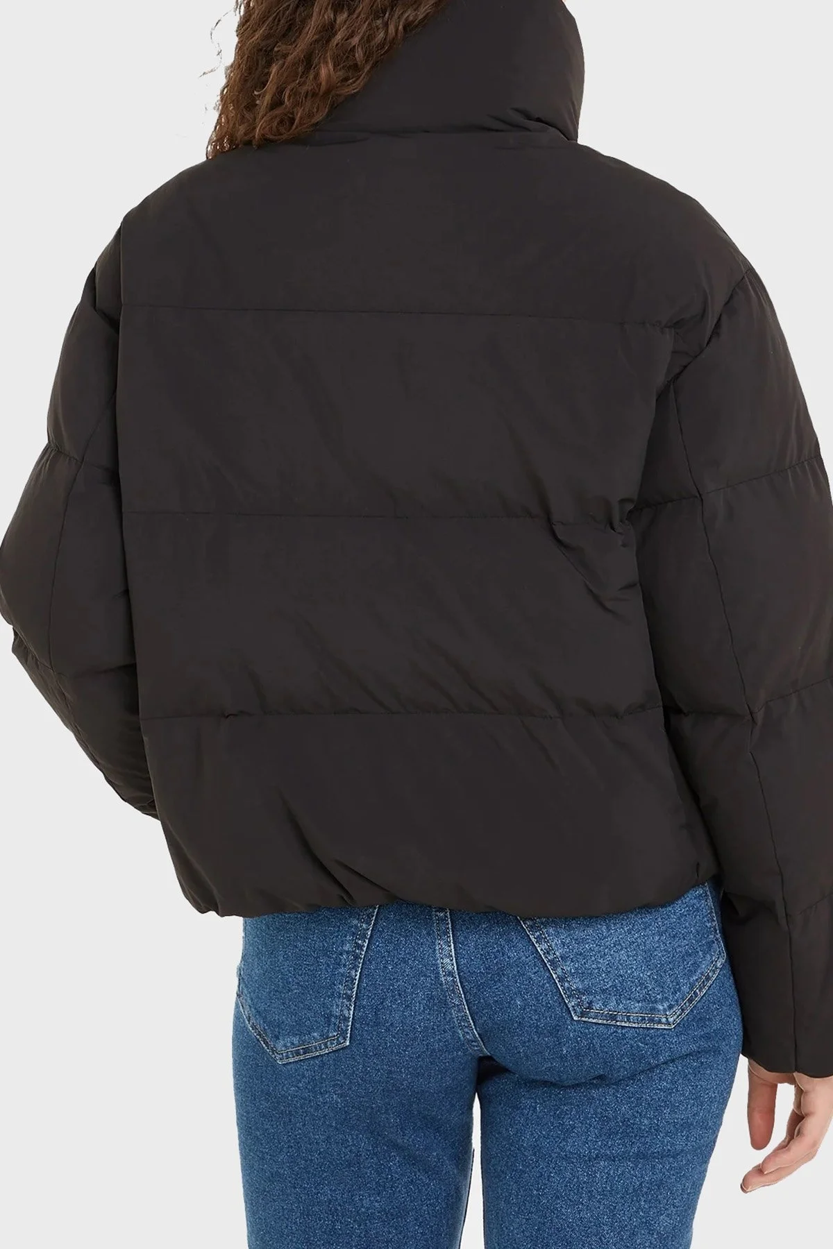 Calvin Klein Relaxed Fit Kuş Tüyü Dolgulu Şişme J20J222235BEH Bayan Mont J20J222235 BEH SİYAH - 2