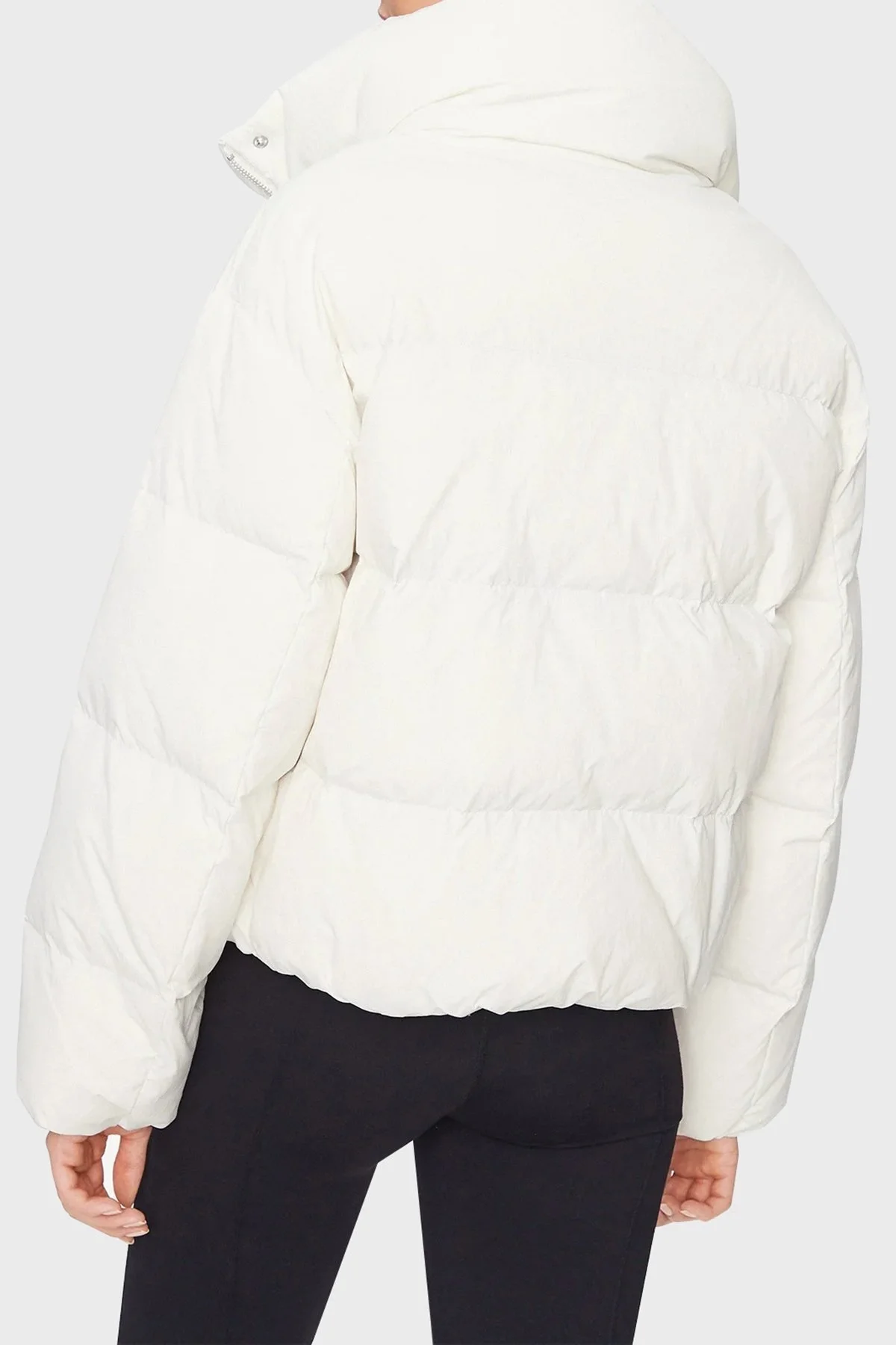 Calvin Klein Relaxed Fit Kuş Tüyü Dolgulu Şişme J20J222235YBI Bayan Mont J20J222235 YBI BEYAZ - 2