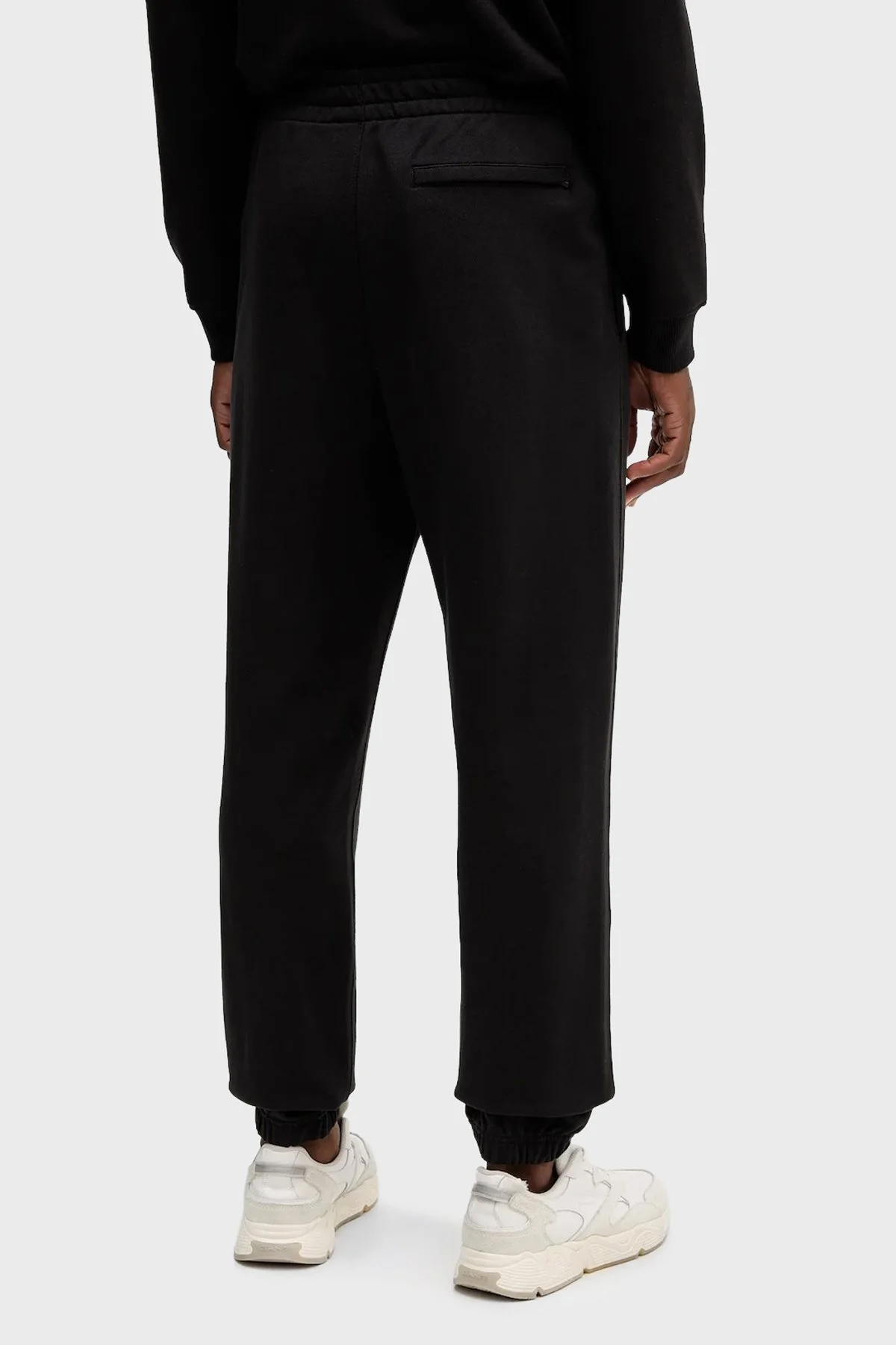 Calvin Klein Relaxed Fit Pamuklu Normal Bel Lastik Paça LV04RD241GUB1 Erkek Pantolon LV04RD241G UB1 SİYAH - 3