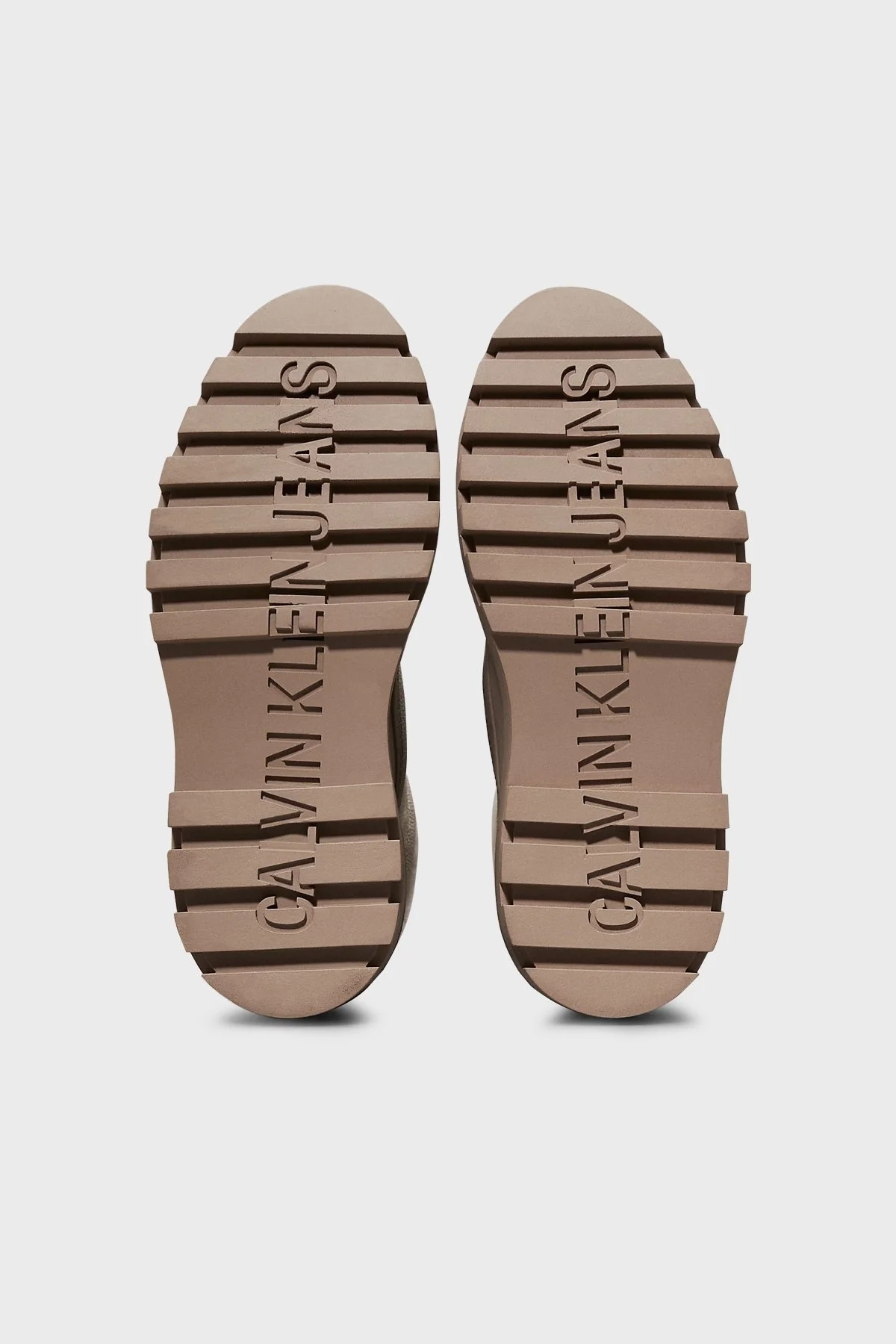 Calvin Klein Renk Bloklu Tırtıklı Platform Taban YW0YW015570HG Bayan Bot YW0YW01557 0HG BEJ - 14