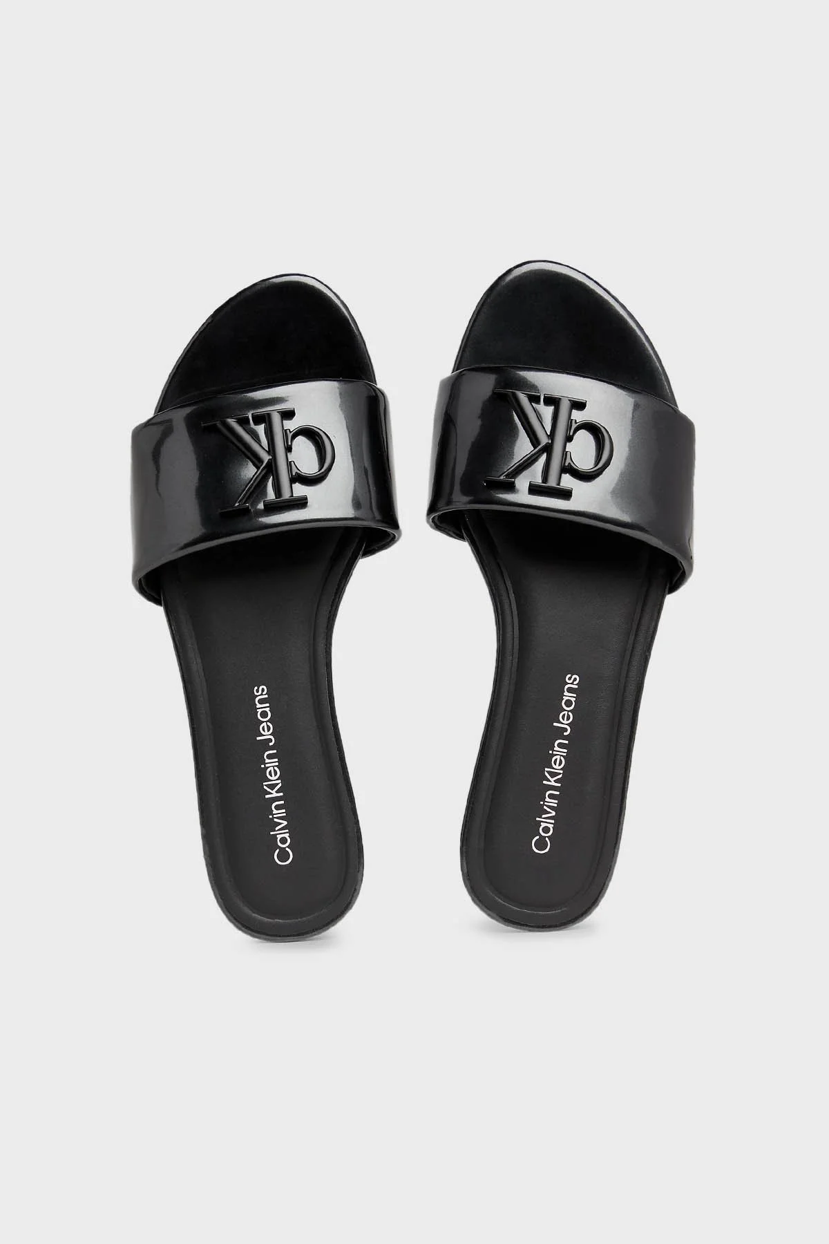 Calvin Klein Rugan Düz YW0YW01348BEH Bayan Terlik YW0YW01348 BEH SİYAH - 3