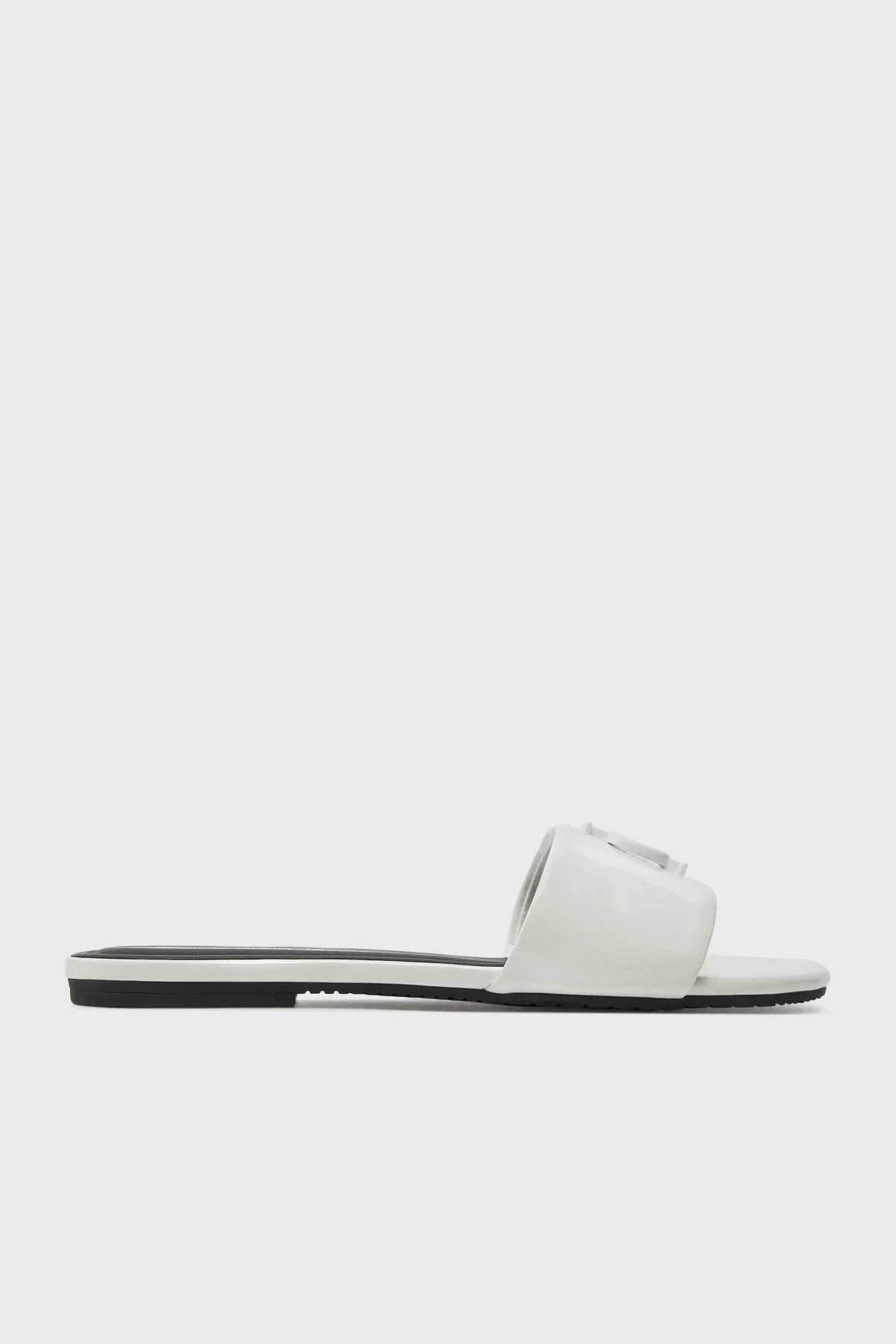 Calvin Klein Rugan Düz YW0YW01348YBR Bayan Terlik YW0YW01348 YBR BEYAZ - 1