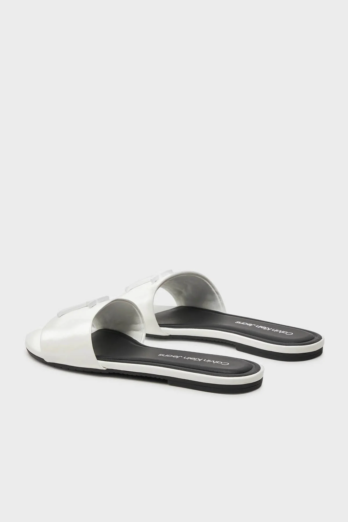 Calvin Klein Rugan Düz YW0YW01348YBR Bayan Terlik YW0YW01348 YBR BEYAZ - 2
