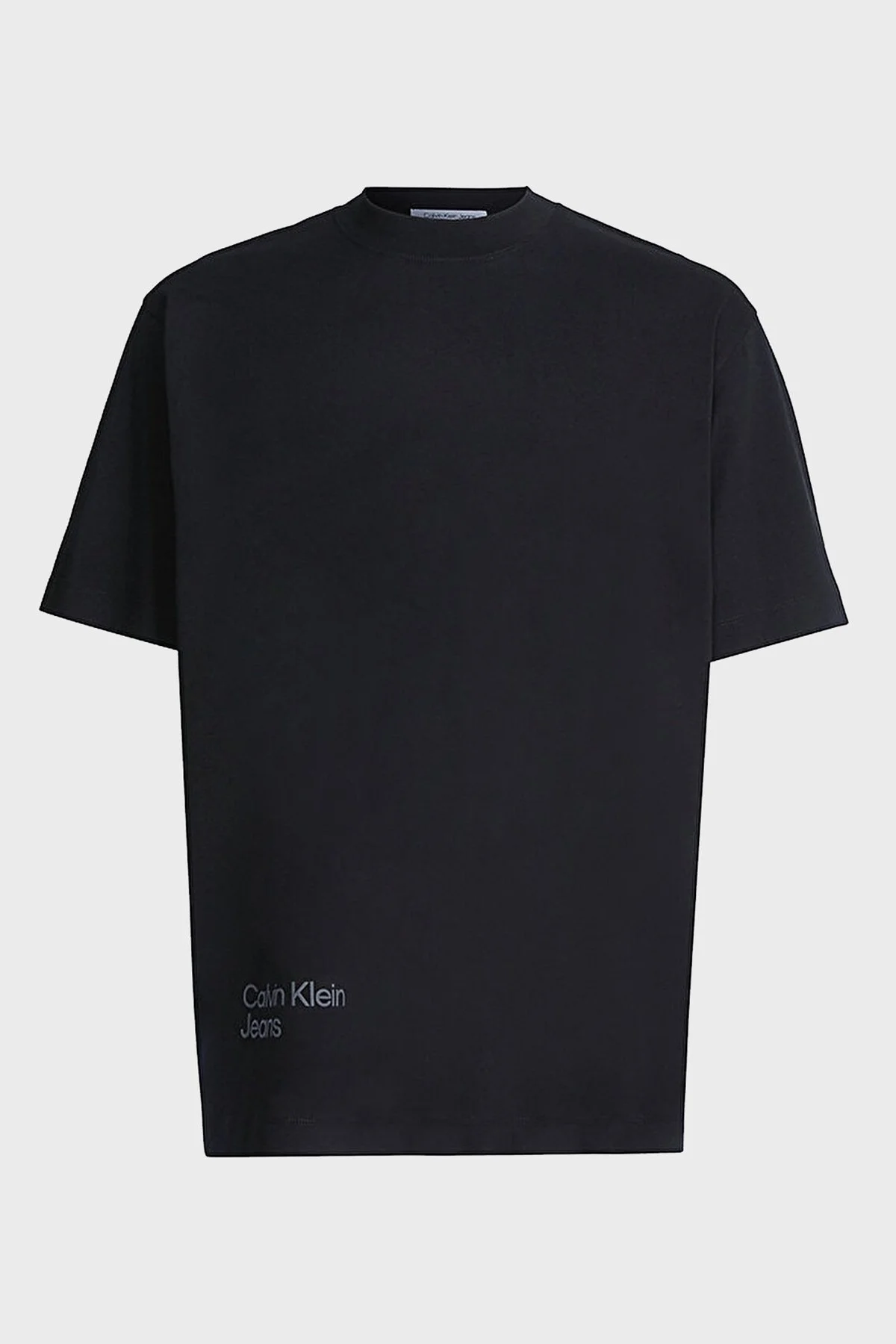 Calvin Klein Sırt Baskılı Bisiklet Yaka Organik Pamuklu Relaxed Fit J30J322881BEH Erkek T Shirt J30J322881 BEH SİYAH - 5