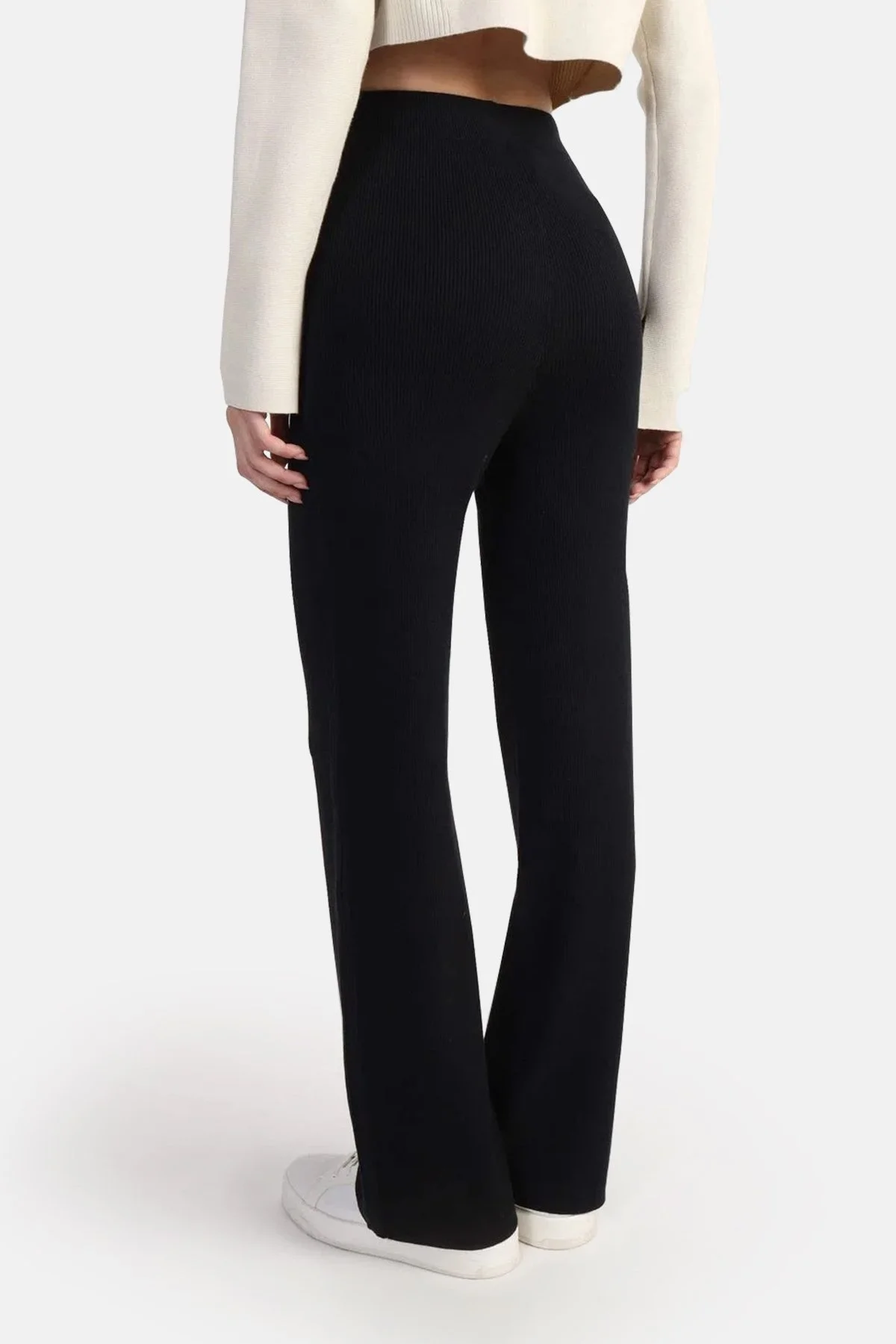 Calvin Klein Slim Fit Düz Paça Jogger J20J222114BEH Bayan Pantolon J20J222114 BEH SİYAH - 3