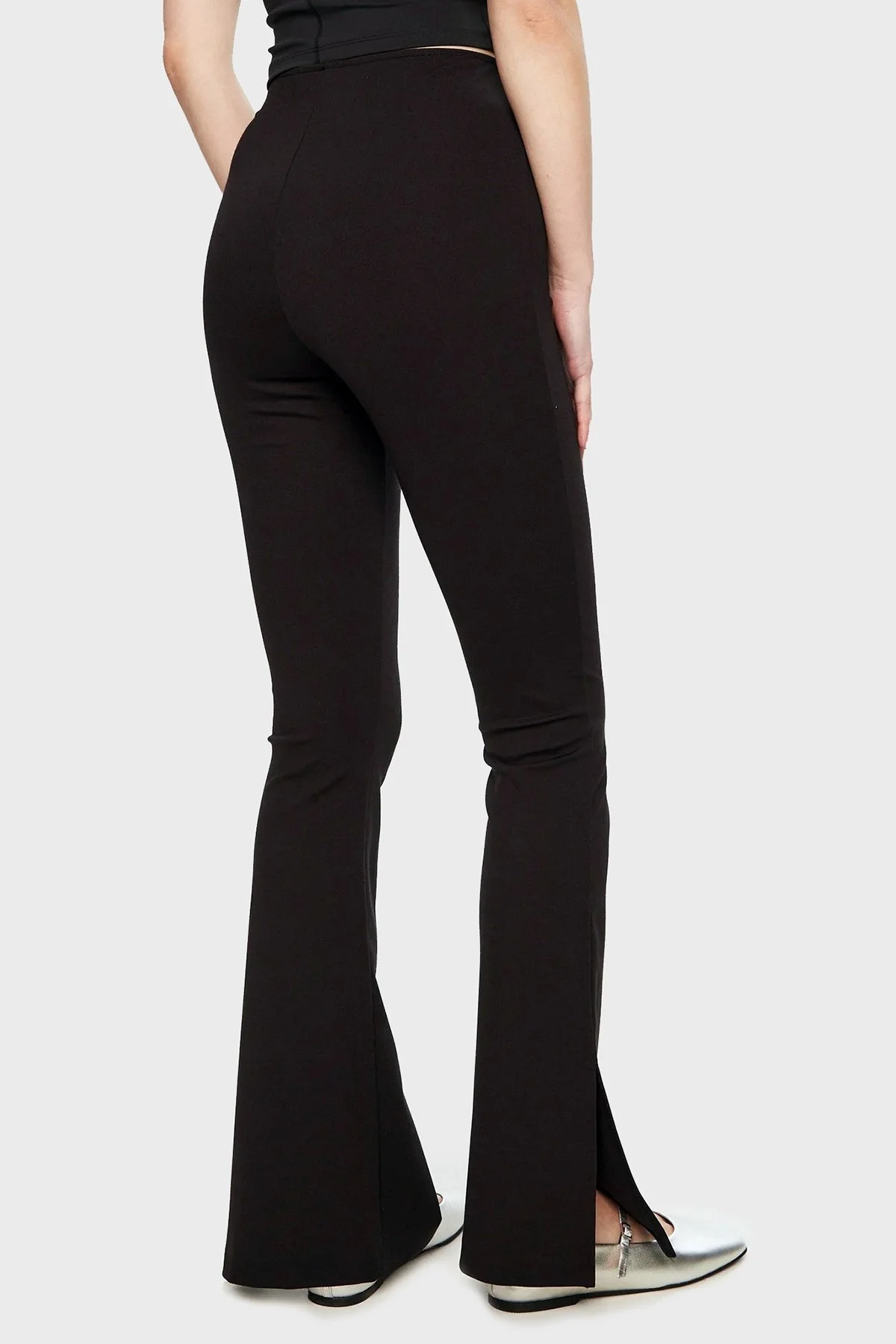 Calvin Klein Slim Fit Geniş Paça J20J225089BEH Bayan Tayt J20J225089 BEH SİYAH - 8