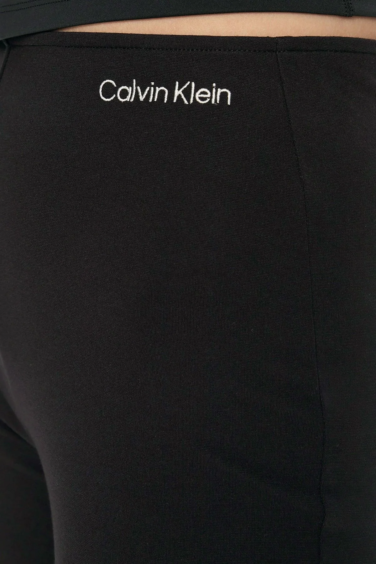 Calvin Klein Slim Fit Geniş Paça J20J225089BEH Bayan Tayt J20J225089 BEH SİYAH - 9