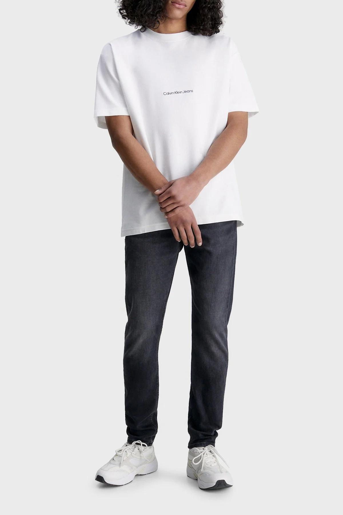 Calvin Klein Jeans Erkek Kot Pantolon J30J323360 1BY SİYAH - 1