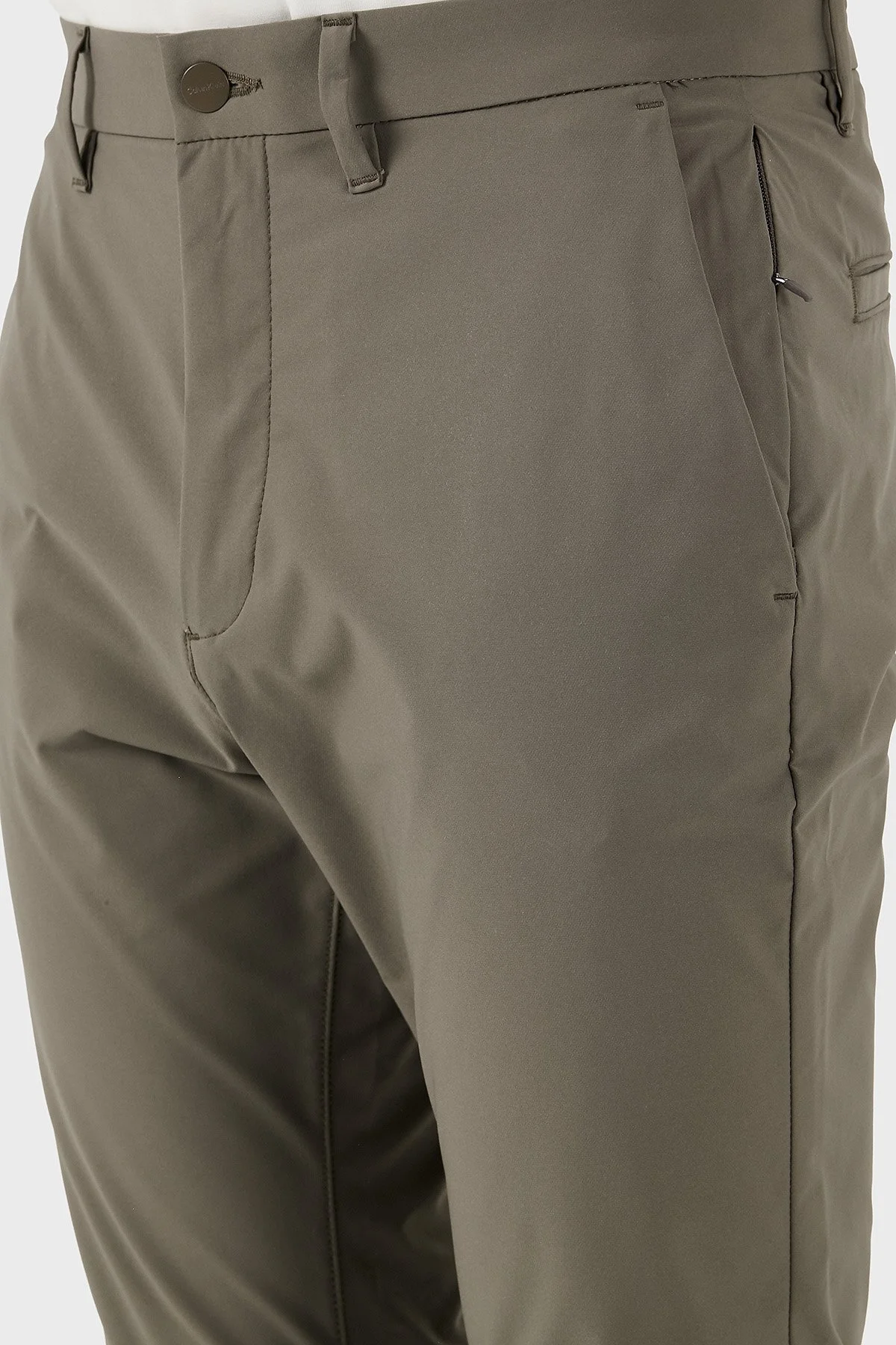 Calvin Klein Slim Fit Normal Bel Düz Paça LV04LB610GPAY Erkek Pantolon LV04LB610G PAY KAHVE - 6