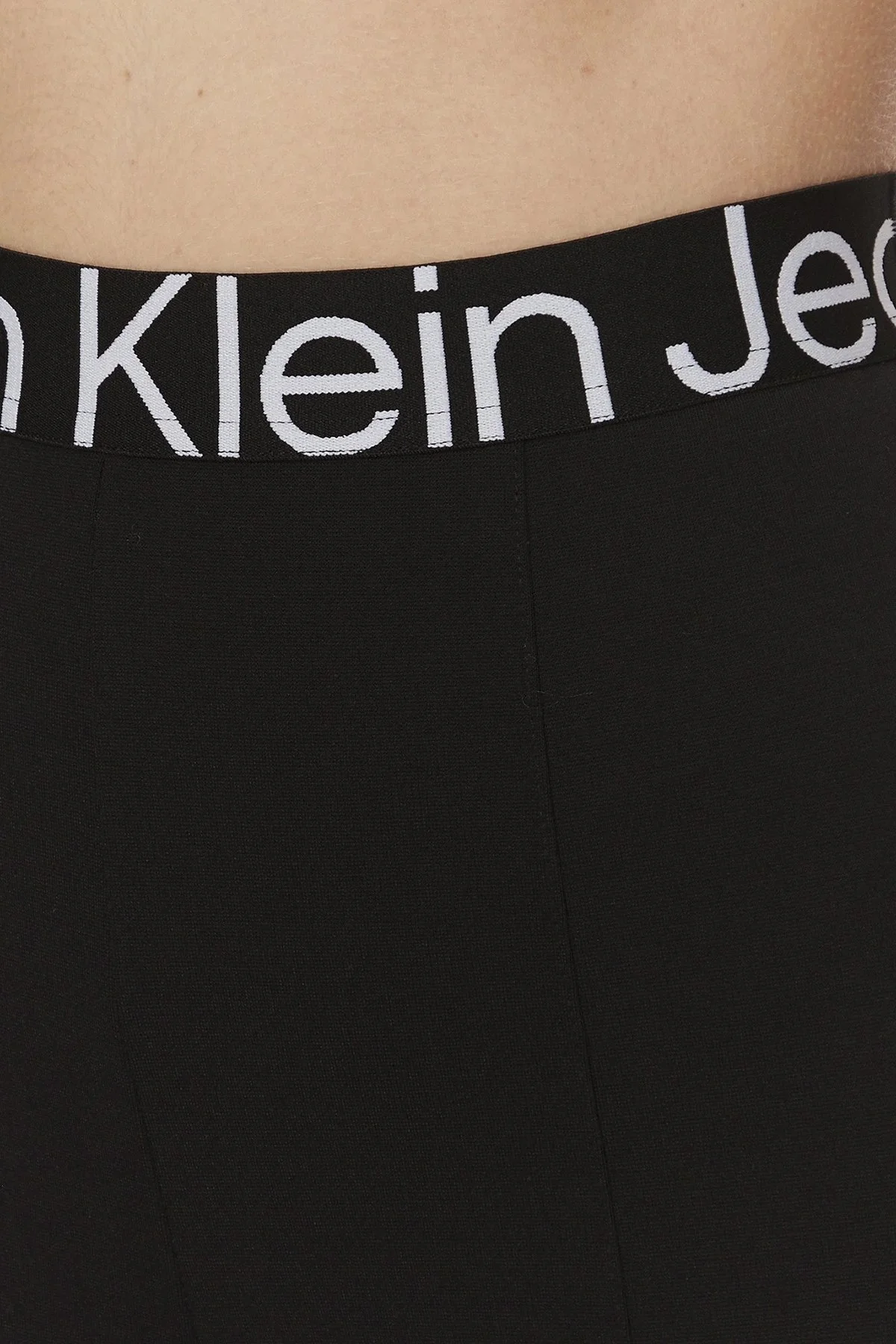 Calvin Klein Slim Fit Yüksek Bel Leggings J20J222601BEH Bayan Pantolon J20J222601 BEH SİYAH - 4