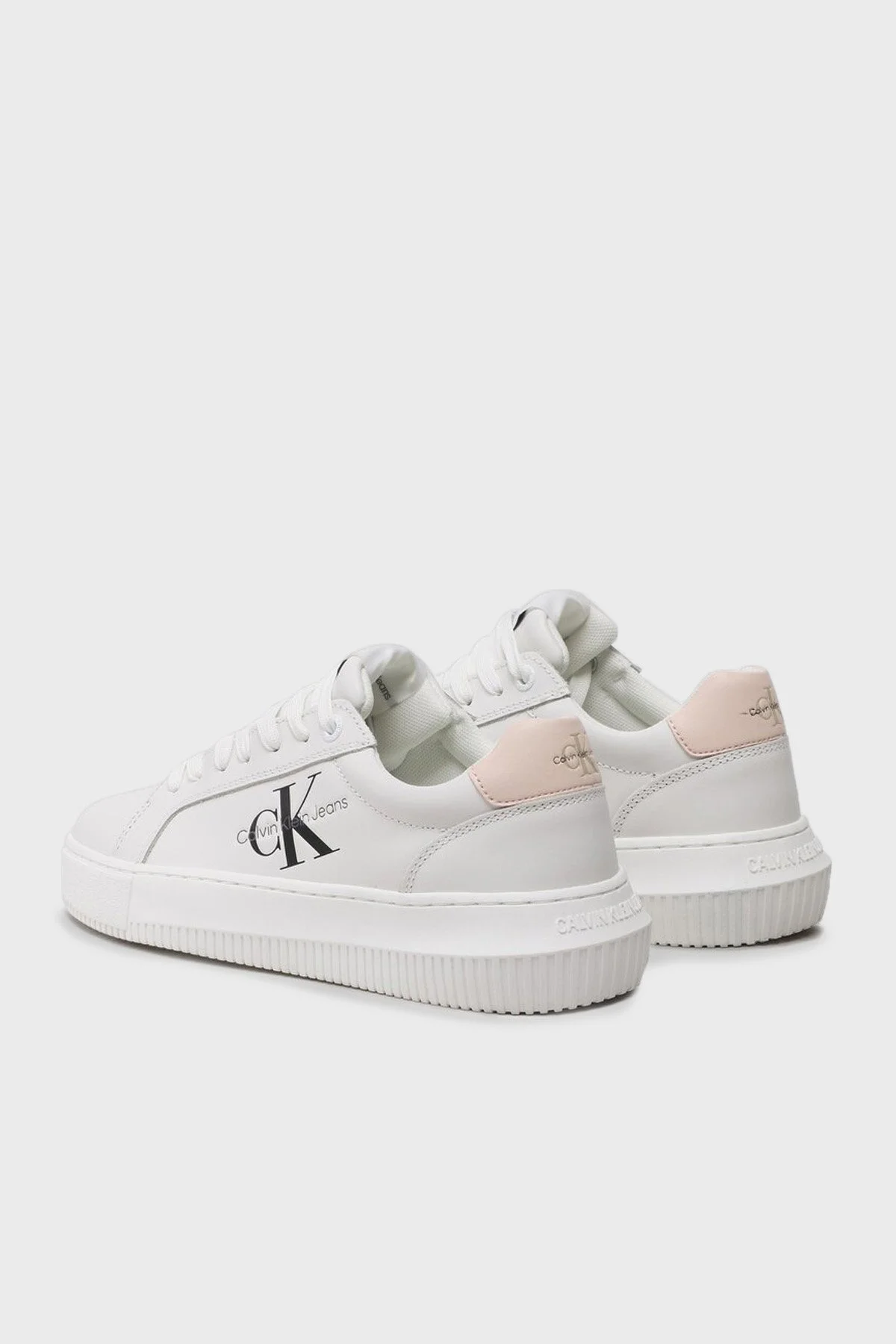 Calvin Klein Sneaker Bayan Ayakkabı YW0YW00823 02T BEYAZ - 2