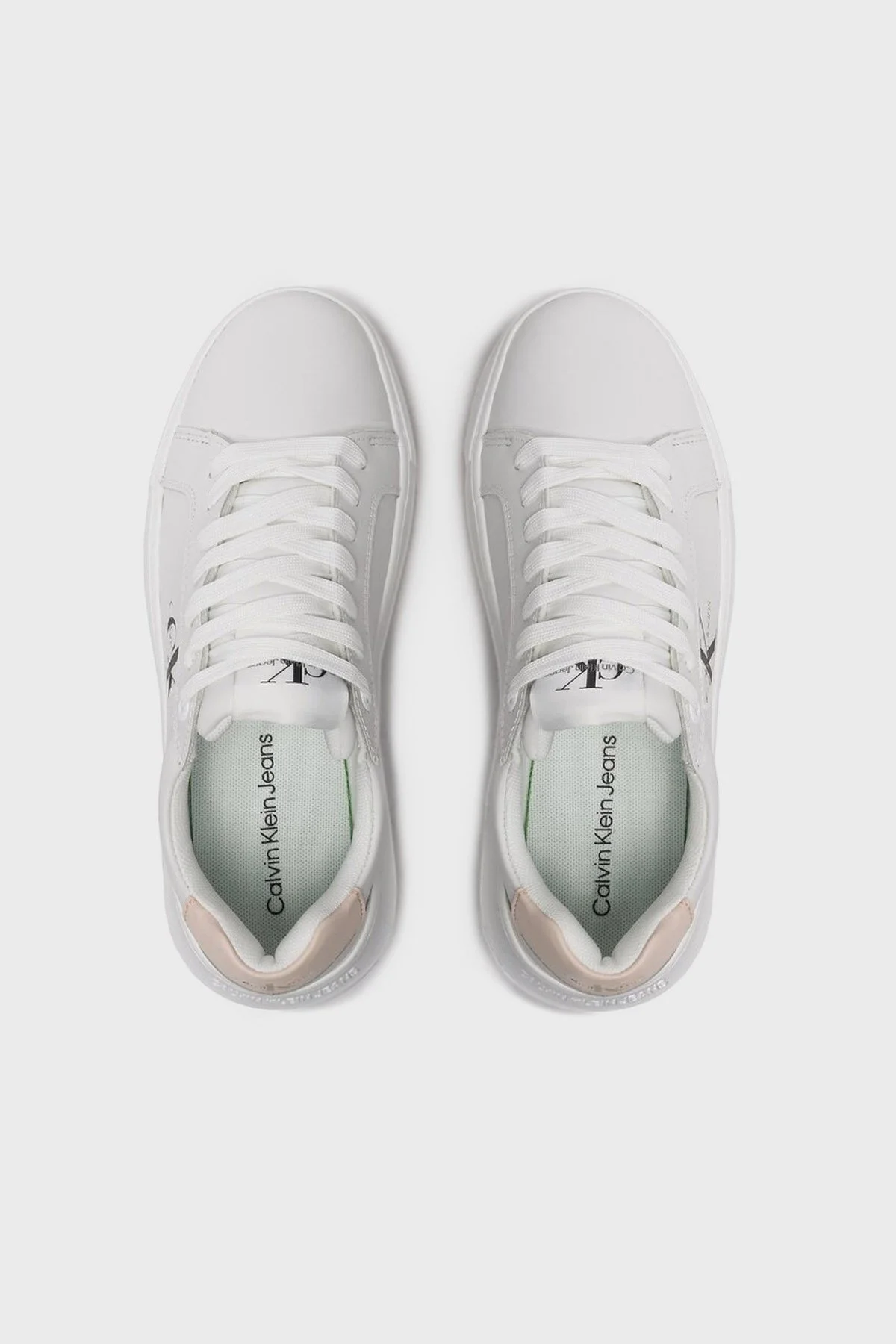 Calvin Klein Sneaker Bayan Ayakkabı YW0YW00823 02T BEYAZ - 3