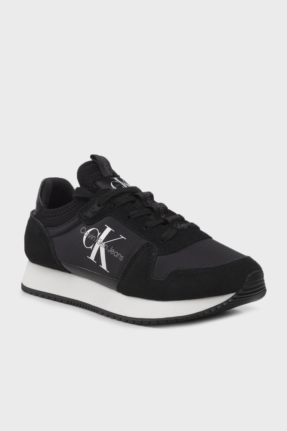 Calvin Klein Sneaker Bayan Ayakkabı YW0YW00840 01H SİYAH - 2