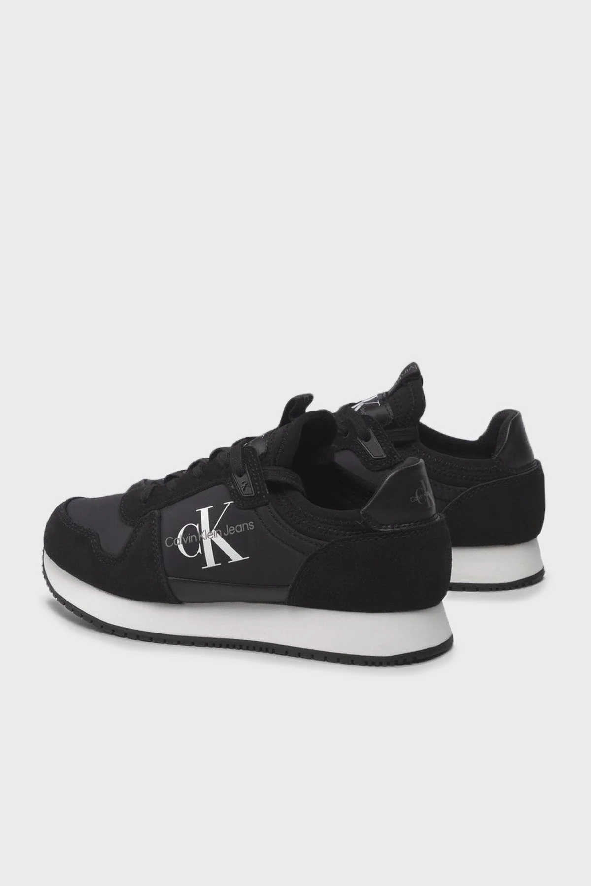 Calvin Klein Sneaker Bayan Ayakkabı YW0YW00840 01H SİYAH - 3