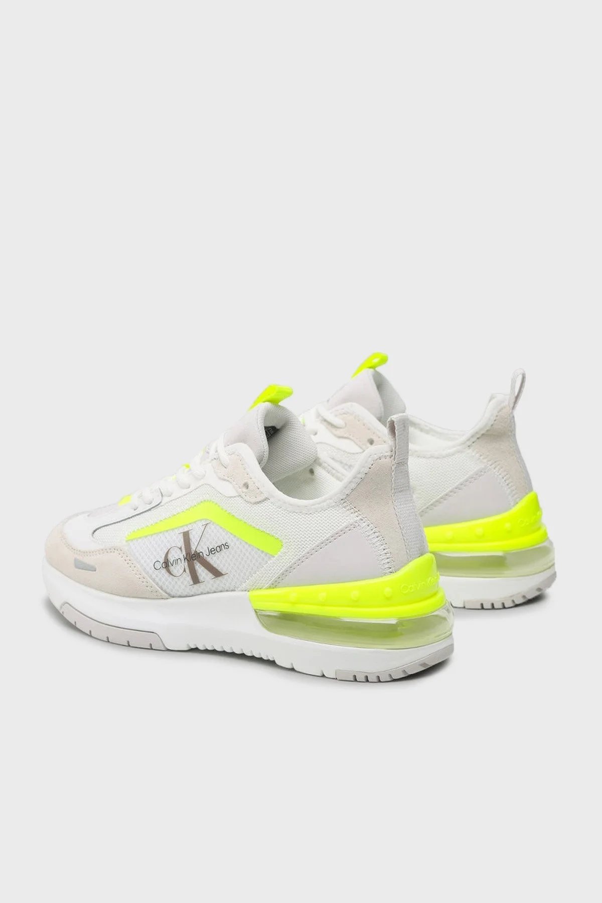 Calvin Klein Sneaker Bayan Ayakkabı YW0YW00887 02U BEYAZ - 3