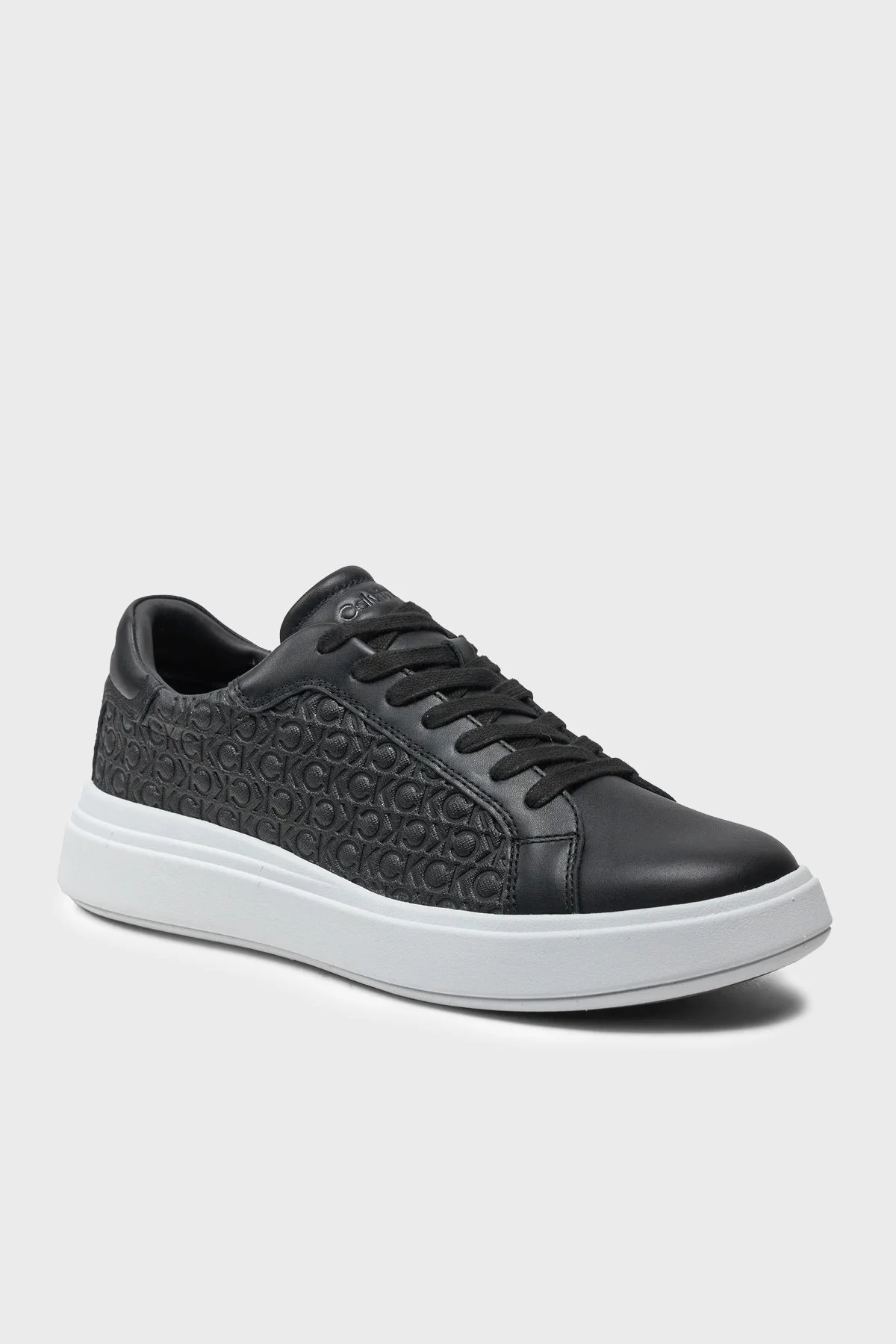 Calvin Klein Sneaker HM0HM014980GR Erkek Ayakkabı HM0HM01498 0GR SİYAH - 2