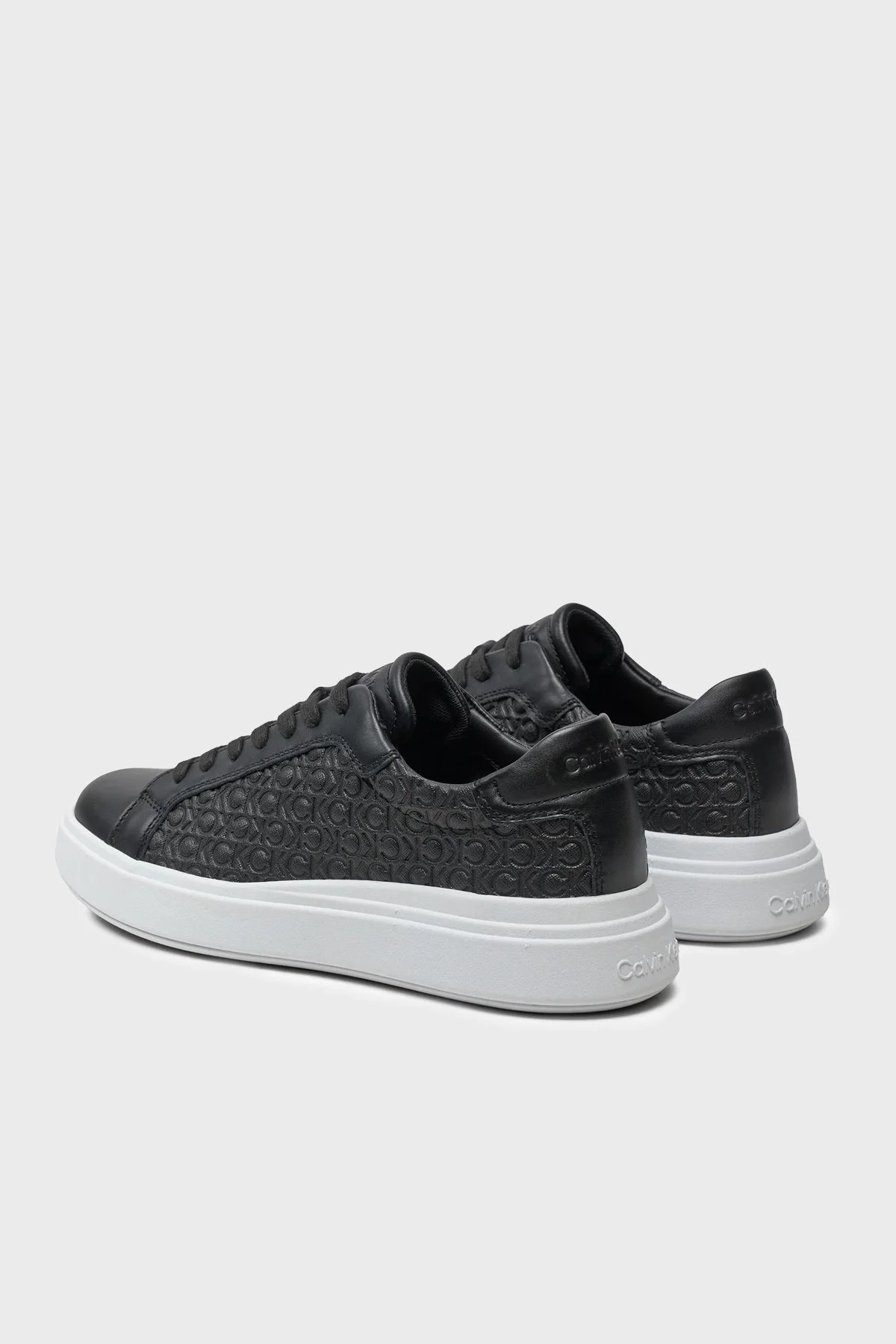 Calvin Klein Sneaker HM0HM014980GR Erkek Ayakkabı HM0HM01498 0GR SİYAH - 3