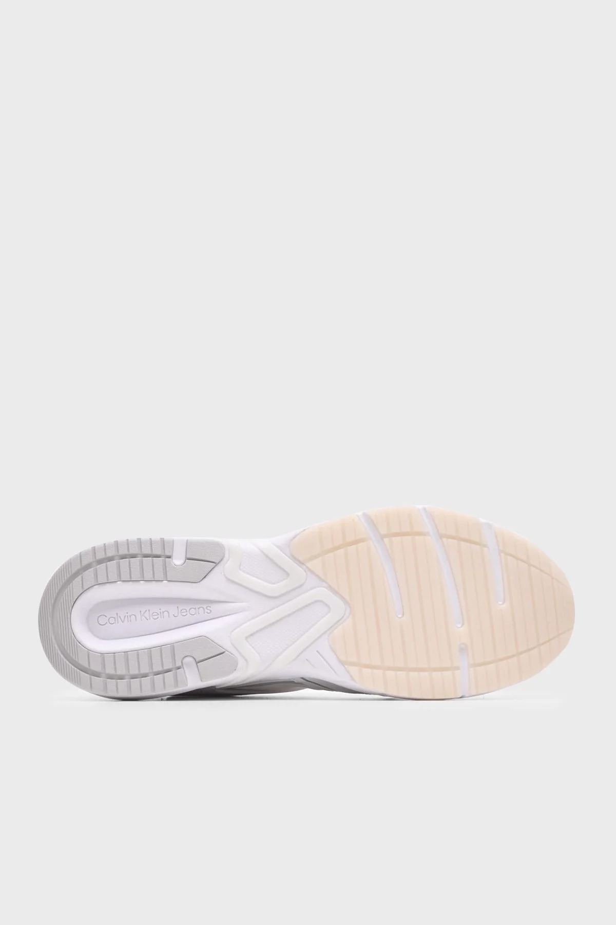 Calvin Klein Sneaker YM0YM009840K4 Erkek Ayakkabı YM0YM00984 0K4 BEYAZ - 6