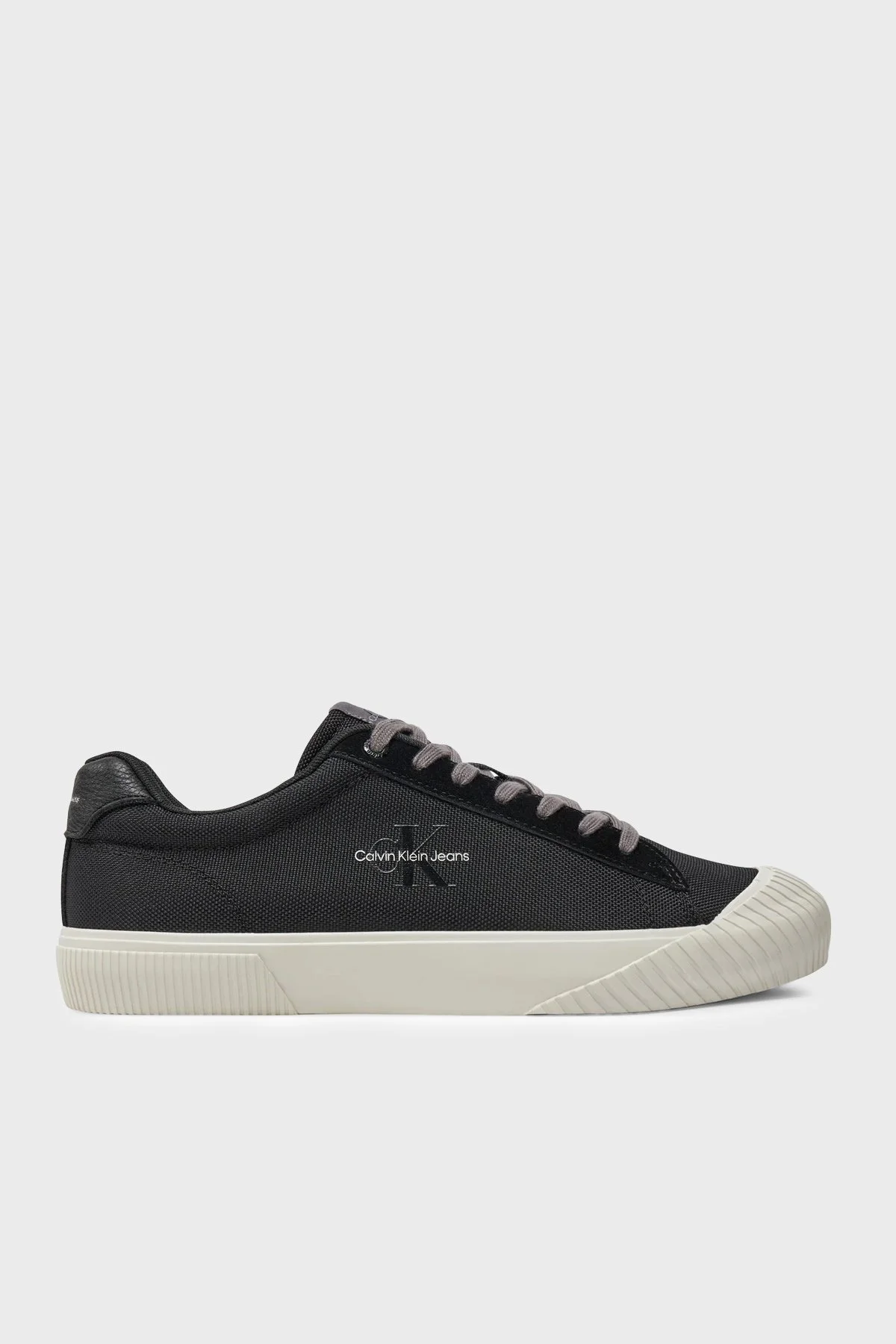 Calvin Klein Sneaker YM0YM010000GQ Erkek Ayakkabı YM0YM01000 0GQ SİYAH-BEYAZ - 1