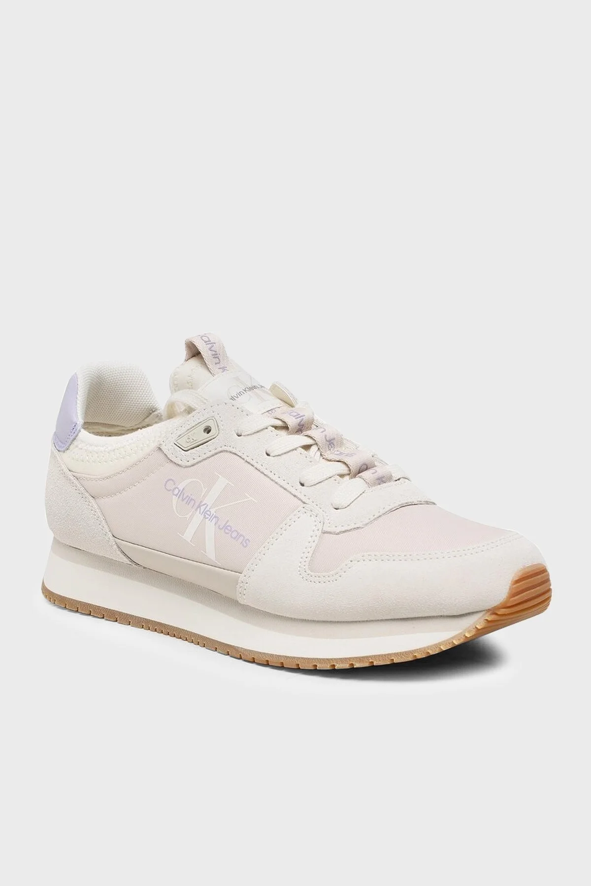 Calvin Klein Sneaker YW0YW01238YBI Bayan Ayakkabı YW0YW01238 YBI BEYAZ - 3