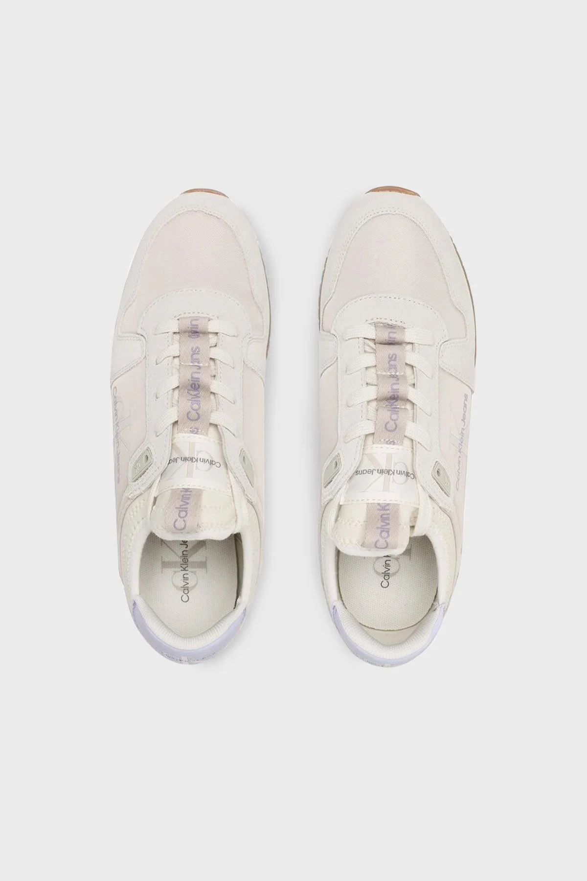 Calvin Klein Sneaker YW0YW01238YBI Bayan Ayakkabı YW0YW01238 YBI BEYAZ - 5