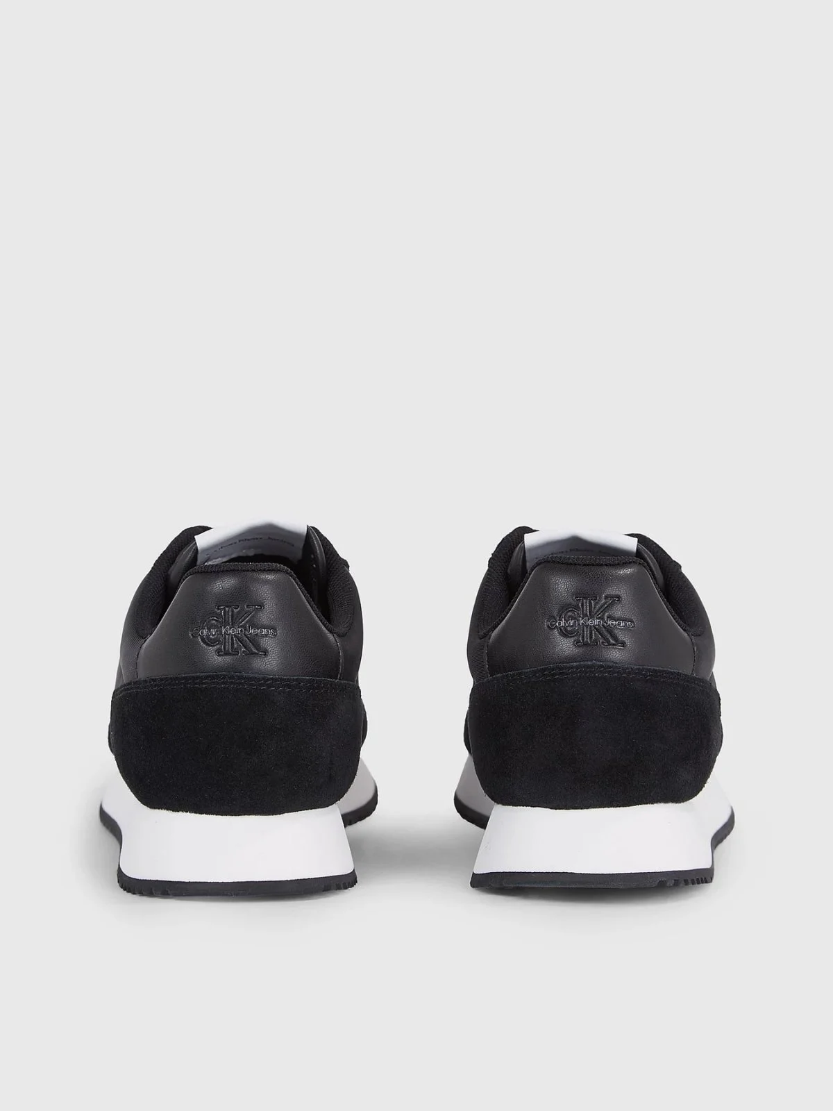 Calvin Klein Sneaker YW0YW013260GM Bayan Ayakkabı YW0YW01326 0GM SİYAH-BEYAZ - 4