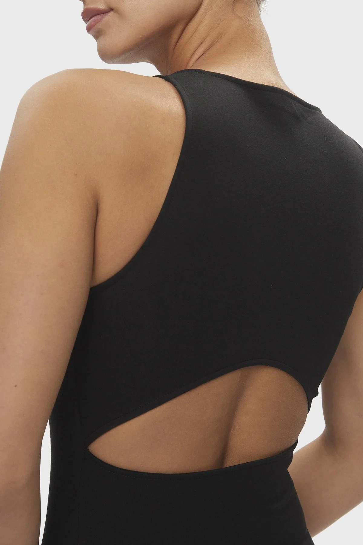 Calvin Klein Streç Fitted Mini J20J223067 BEH Bayan Elbise J20J223067BEH SİYAH - 5