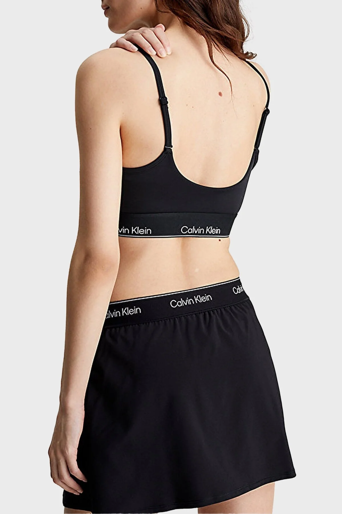 Calvin Klein Streç İp Askılı Sporcu i 00GWS4K191BAE Bayan Sütyen 00GWS4K191 BAE SİYAH - 2
