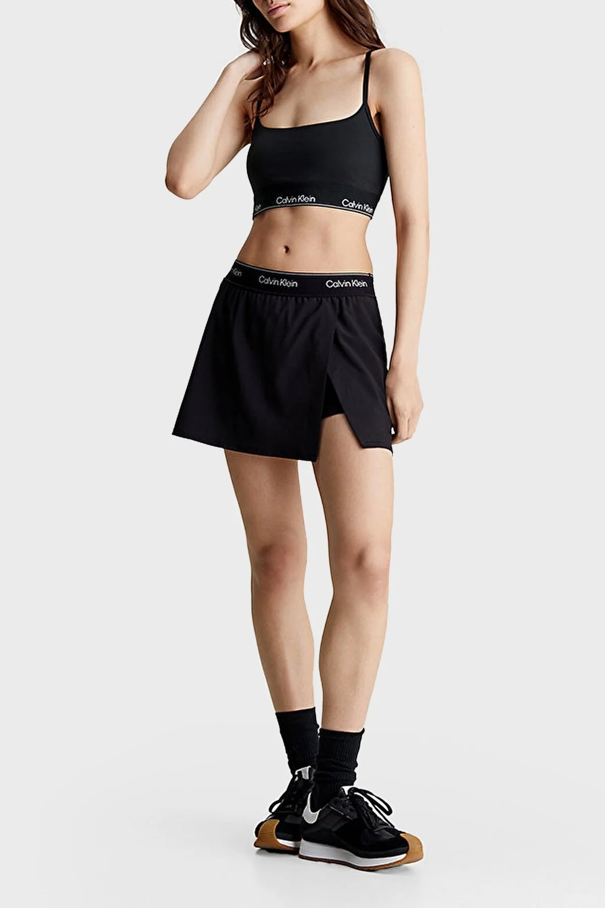 Calvin Klein Streç İp Askılı Sporcu i 00GWS4K191BAE Bayan Sütyen 00GWS4K191 BAE SİYAH - 4