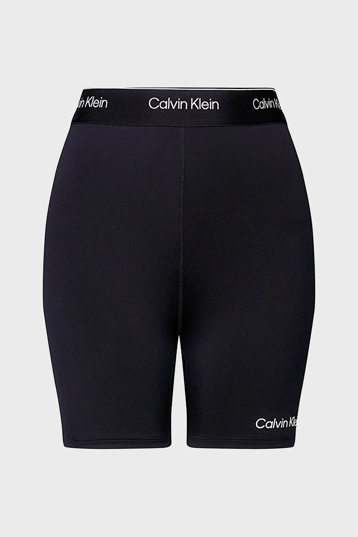 Calvin Klein Streç Logolu Slim Fit Yüksek Bel 00GWS4L728BAE Bayan Short 00GWS4L728 BAE SİYAH - 5