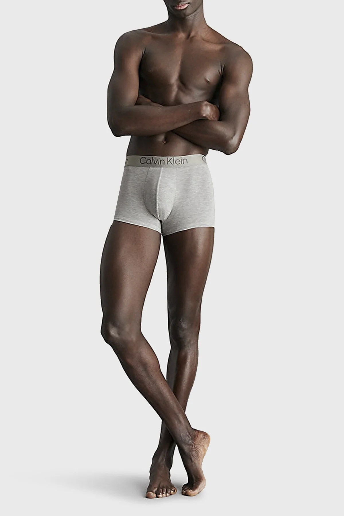 Calvin Klein Streç Modal 3 Pack 000NB3187AH44 Erkek Boxer 000NB3187A H44 Siyah-Lacivert-Gri - 3